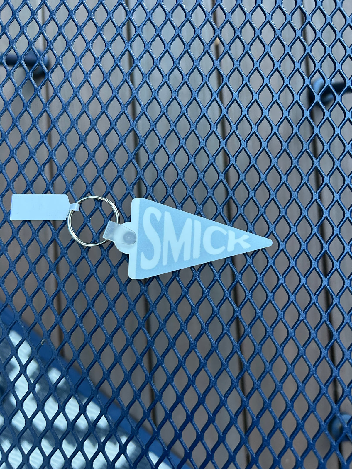 SMICK Pennant Flag Keychain | Belles Blue