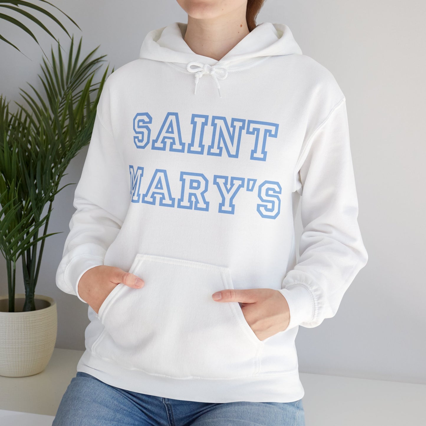 Saint Mary's College Belles Blue Hoodie | Smick | Sweatshirt | Better in Blue Co.