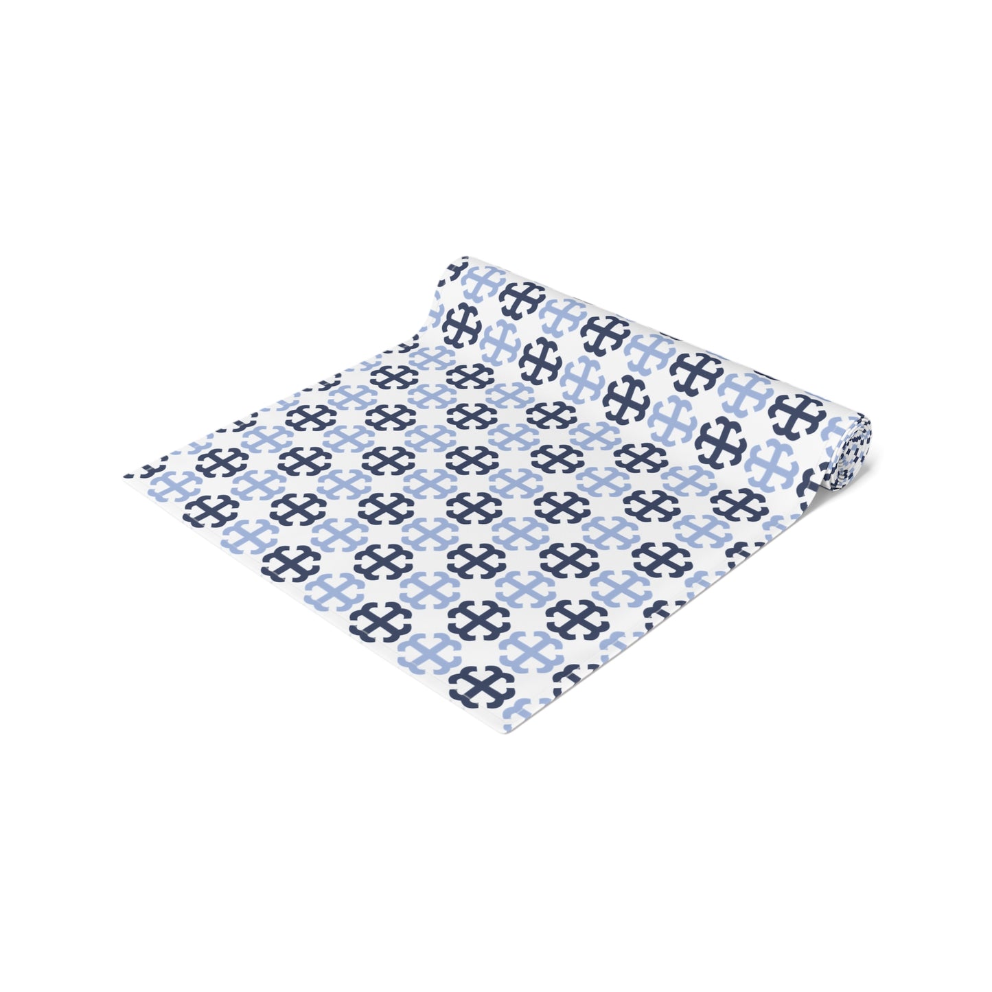 Saint Mary's College French Cross Table Runner (Cotton, Poly) | Better in Blue Co.