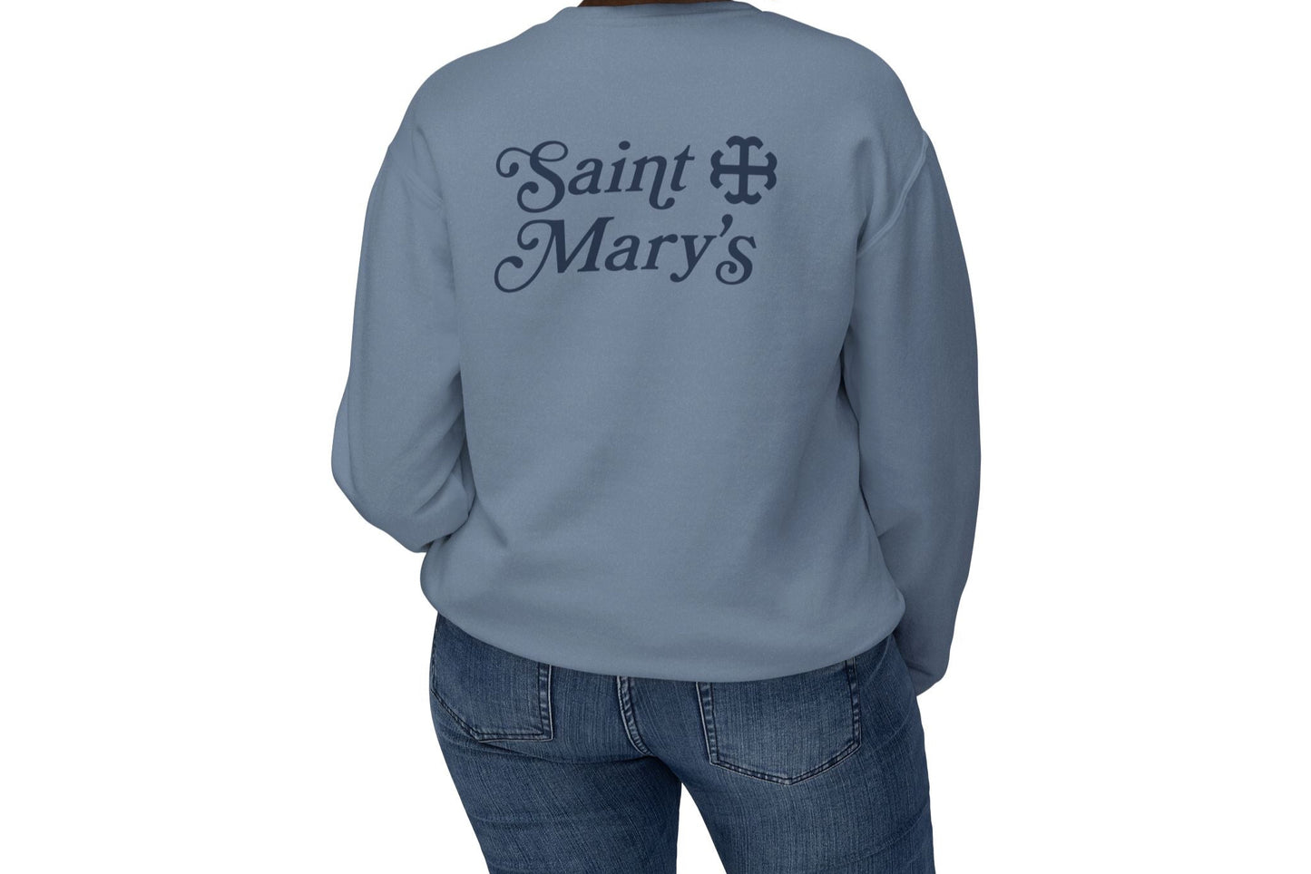 Saint Mary's College Crewneck | Matching Sweat Set | 1844 | Belles | French Cross | Better in Blue Co.