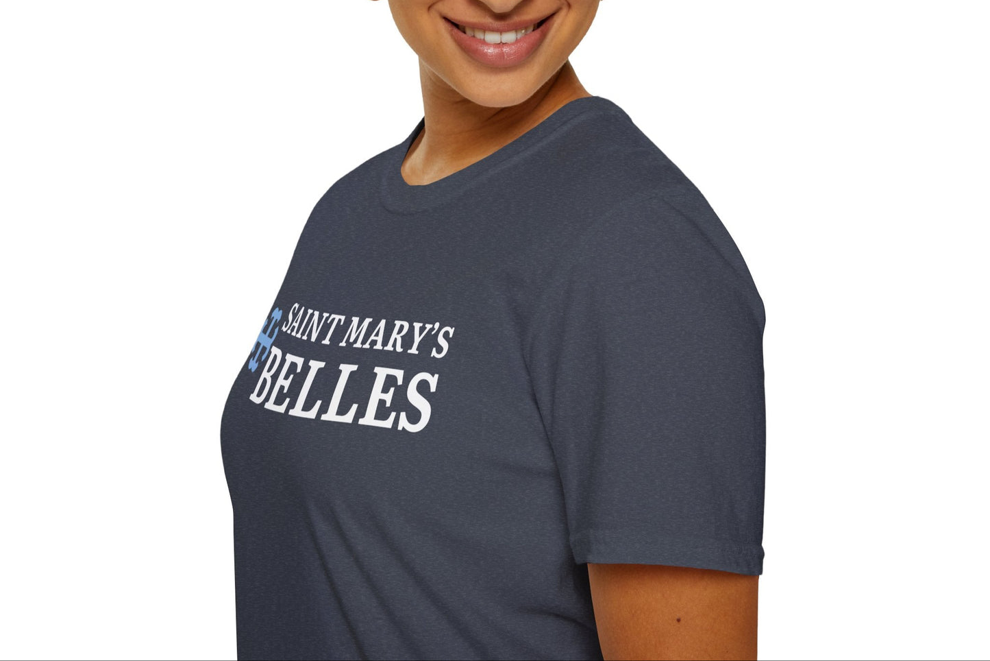 Saint Marys College Belles T-Shirt | French Cross | Smick |