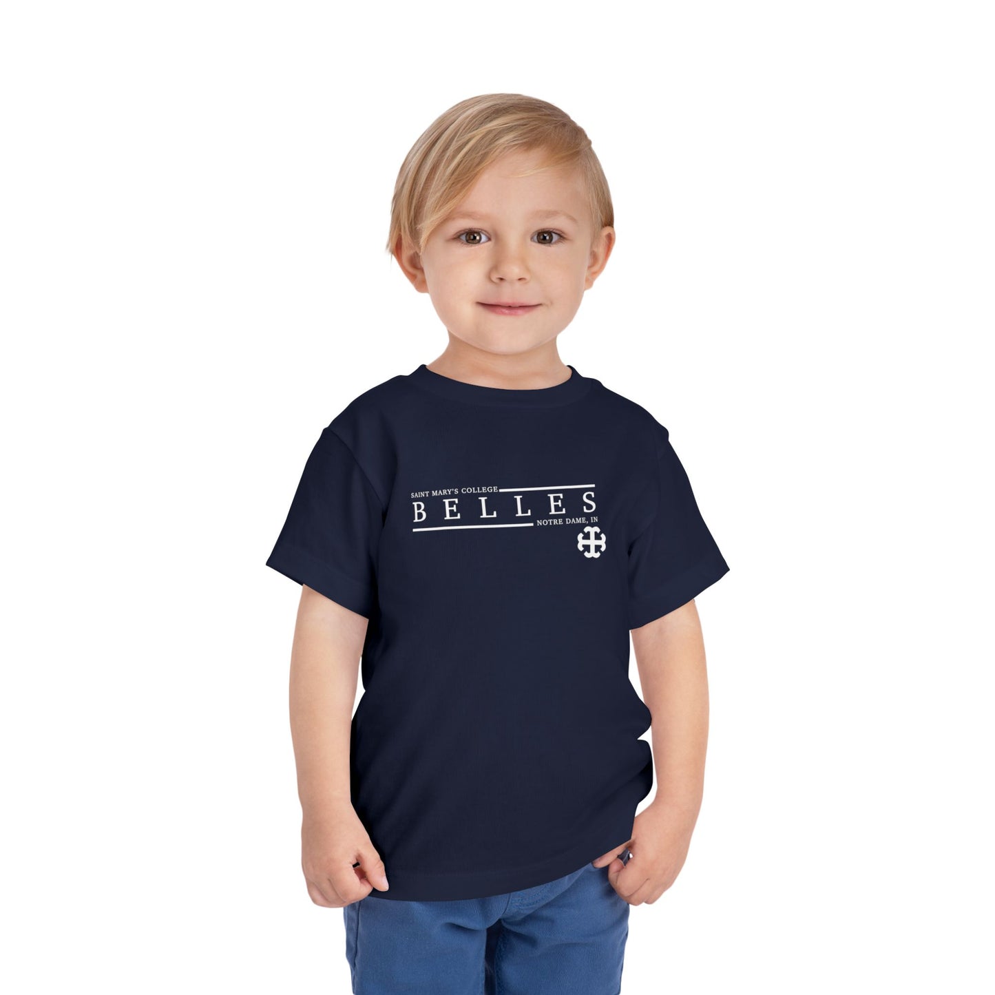 Toddler Saint Mary's College Belles Short Sleeve Tee | Better in Blue Co.