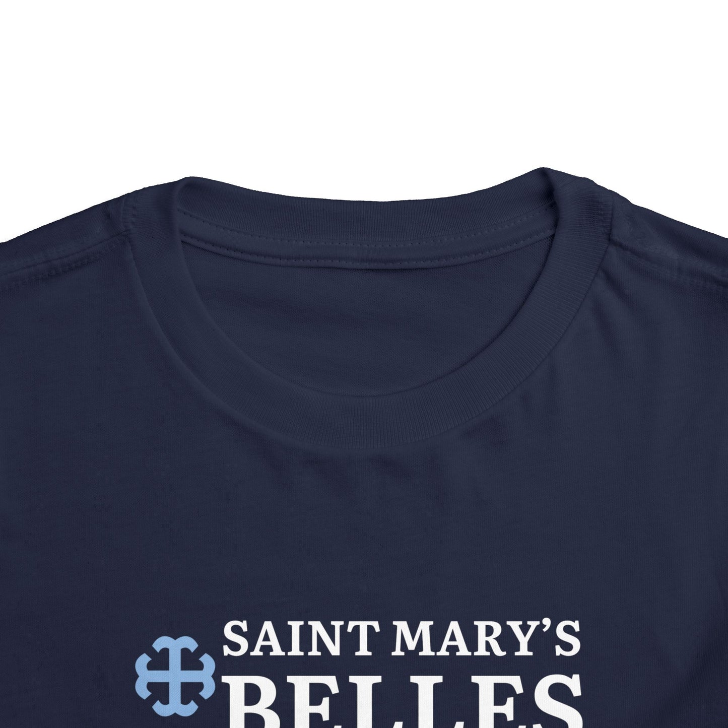 Matching Toddler Saint Mary's College Belles Short Sleeve Tee | French Cross | Smick | Notre Dame, IN