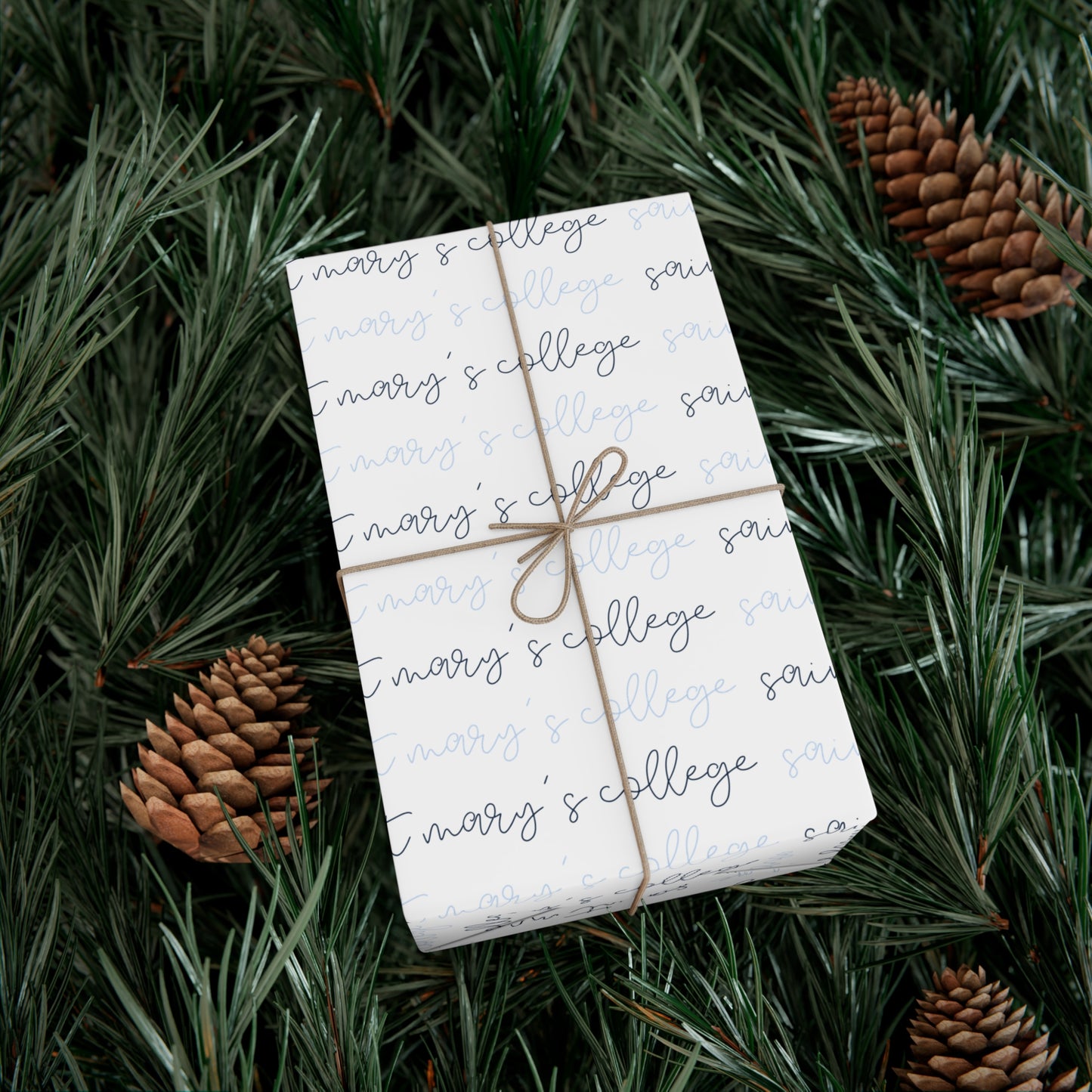 Saint Mary's College Wrapping Paper No. 4 | Better in Blue Co. |