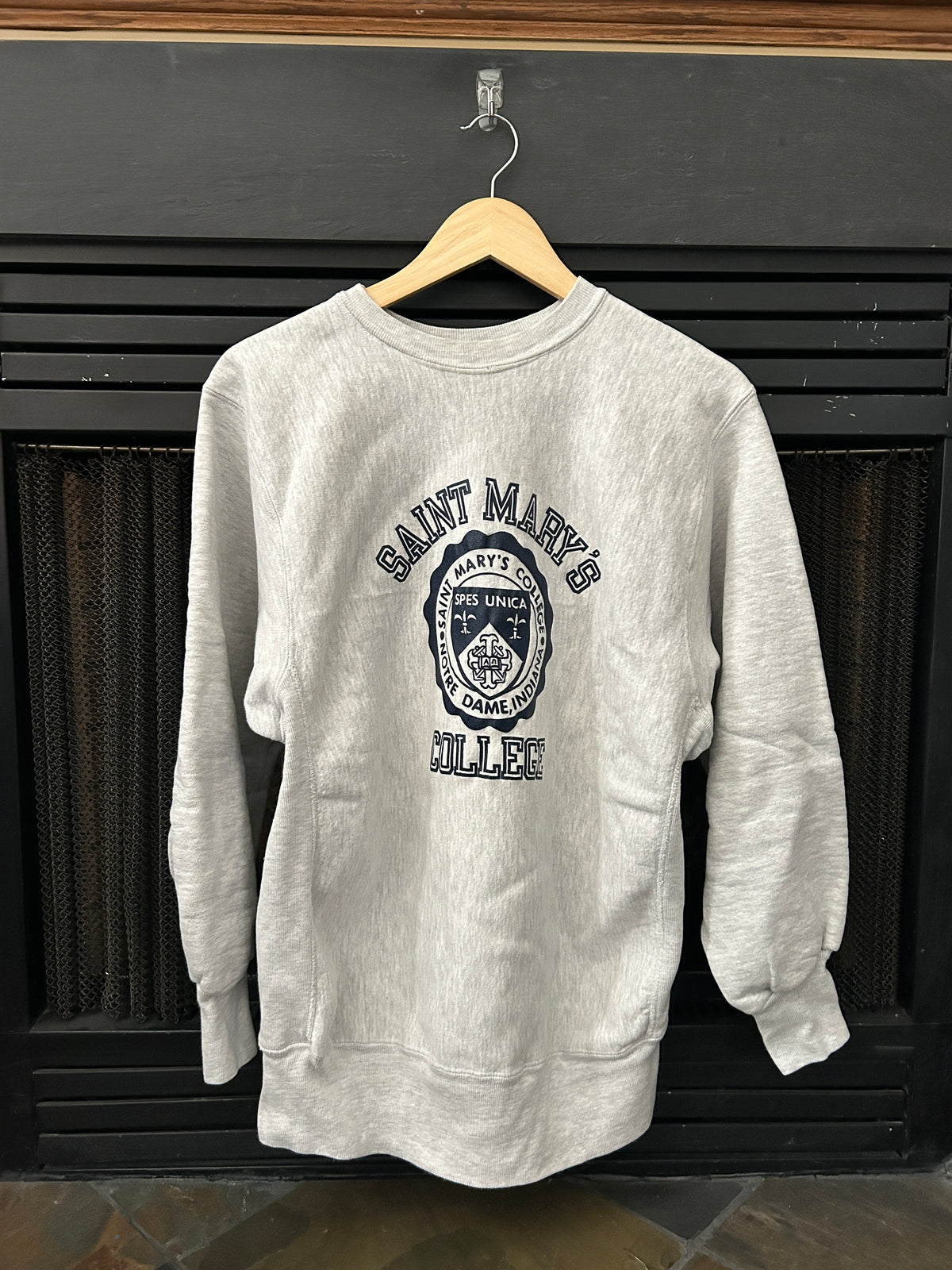 Vintage Saint Mary's College 90s Sweatshirt Pro Weave Large