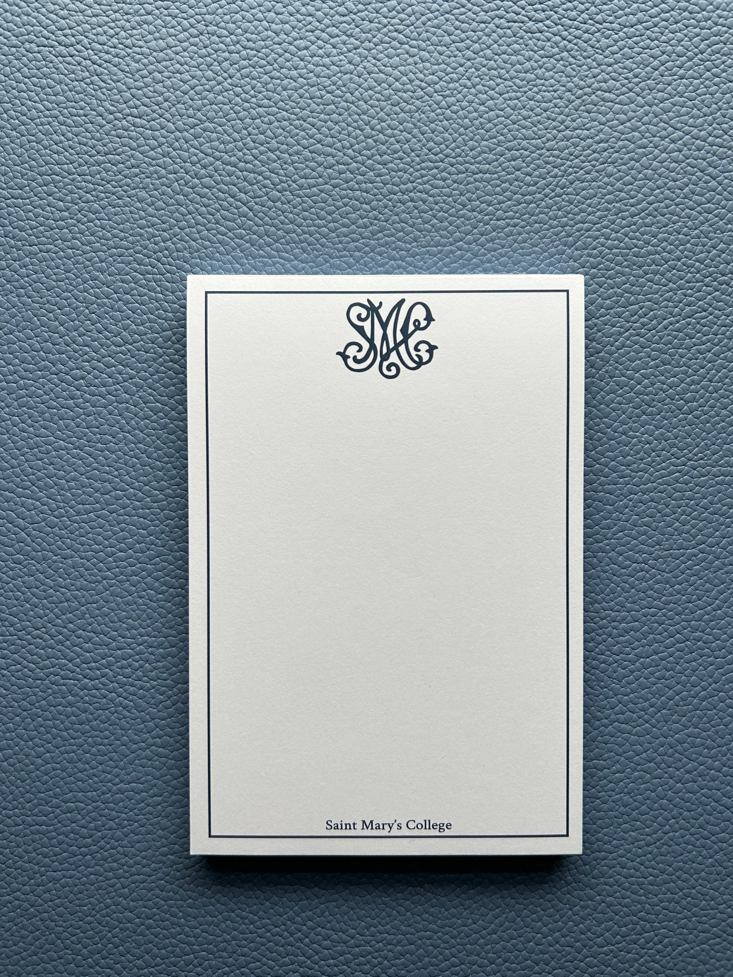 Saint Mary's College Monogram Stationery Set | Personalization Available