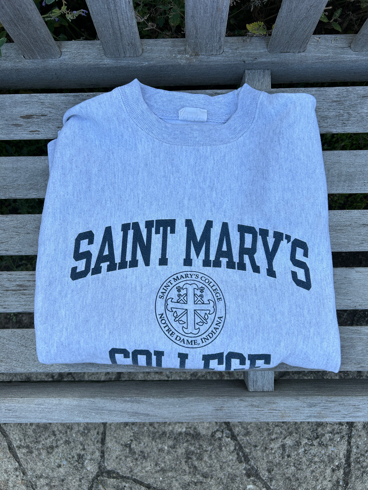 Saint Mary's College Champion Reverse Weave Crewneck Small or Medium