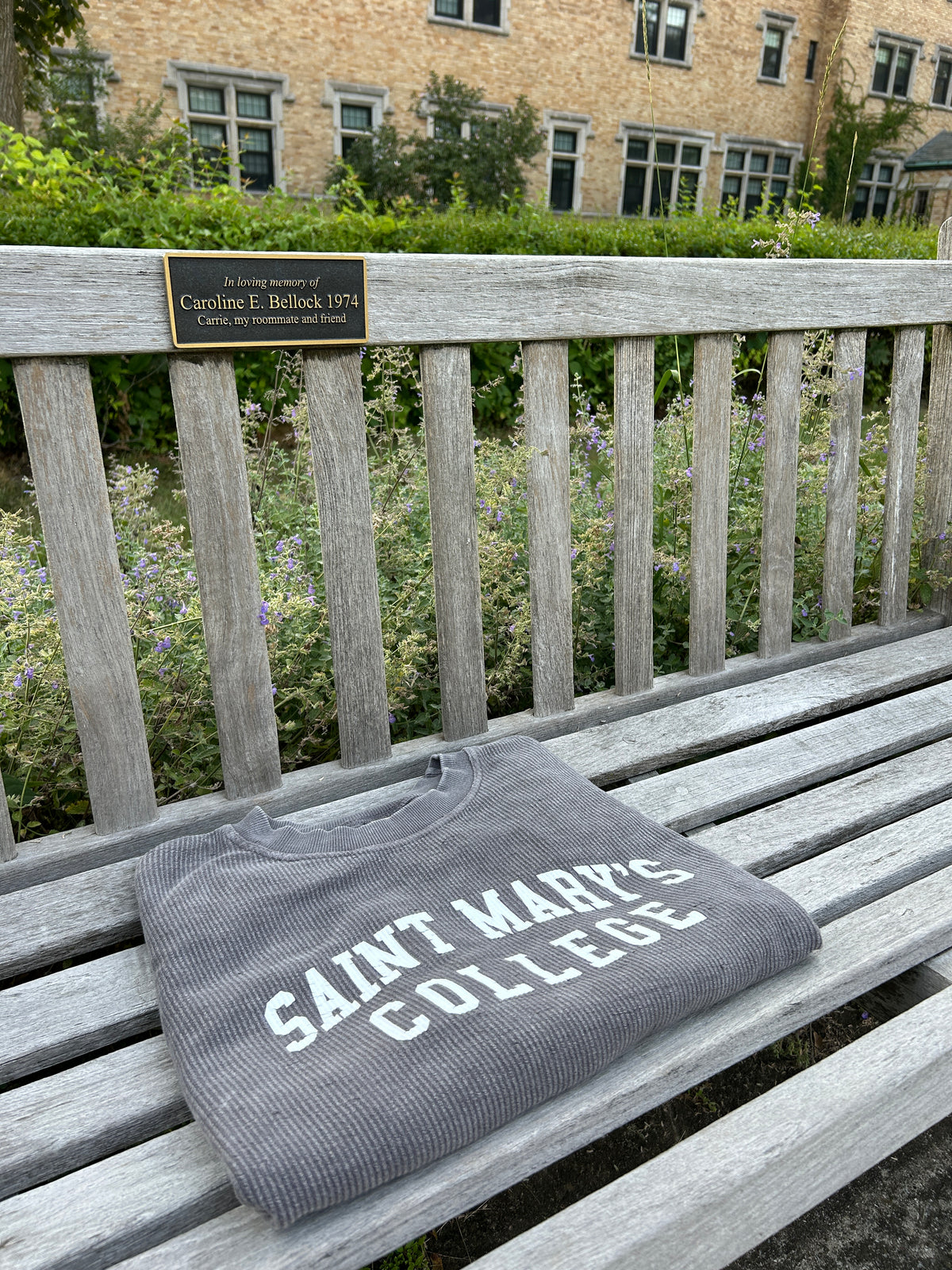 Saint Mary's College chicka-d Gray/Brown Fleece Pullover | Small