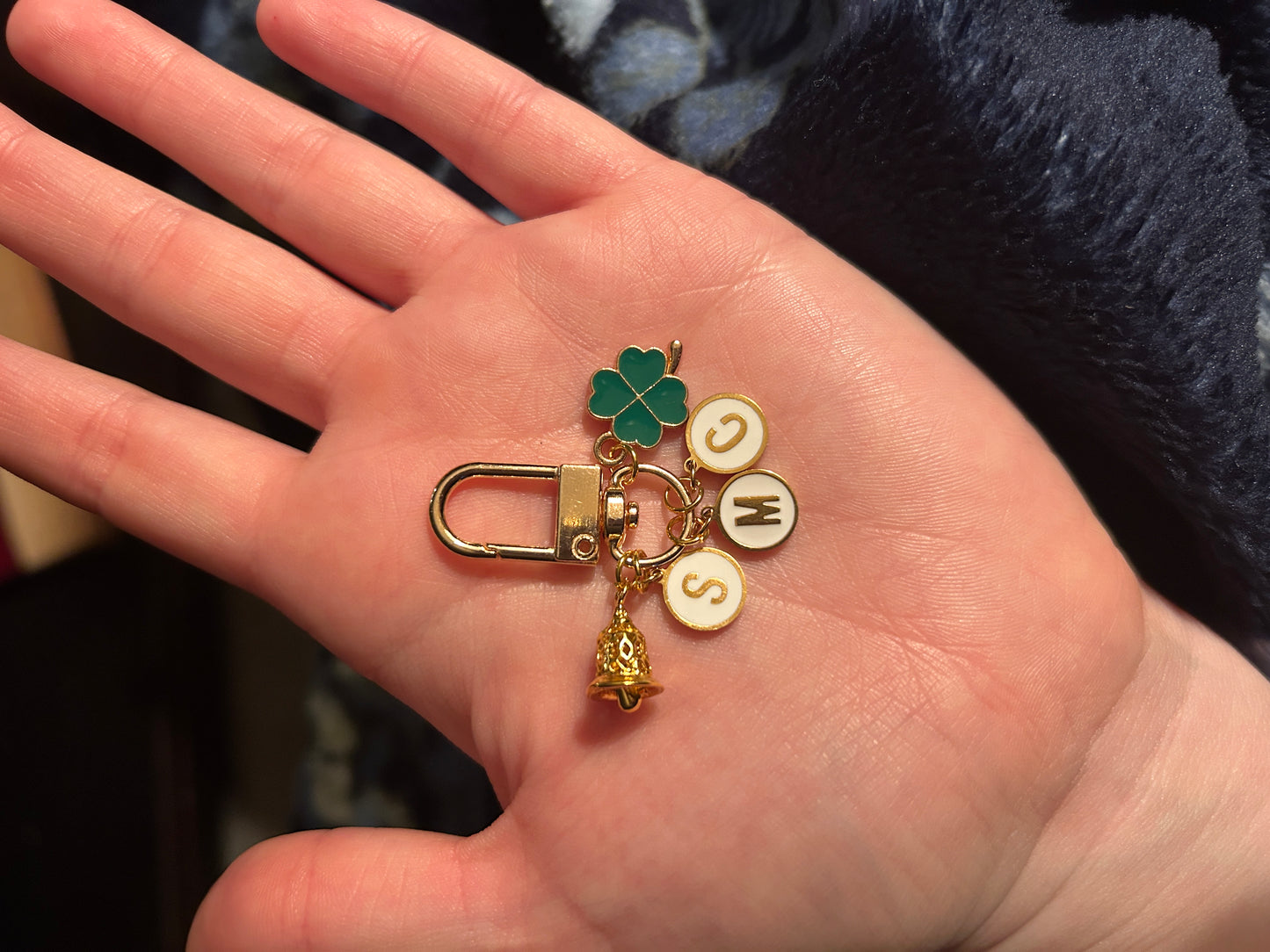 Better in Blue Co. Smick Charm Bar Custom BYO Bag Charm | Keychain | Irish | Saint Mary's College | Belles