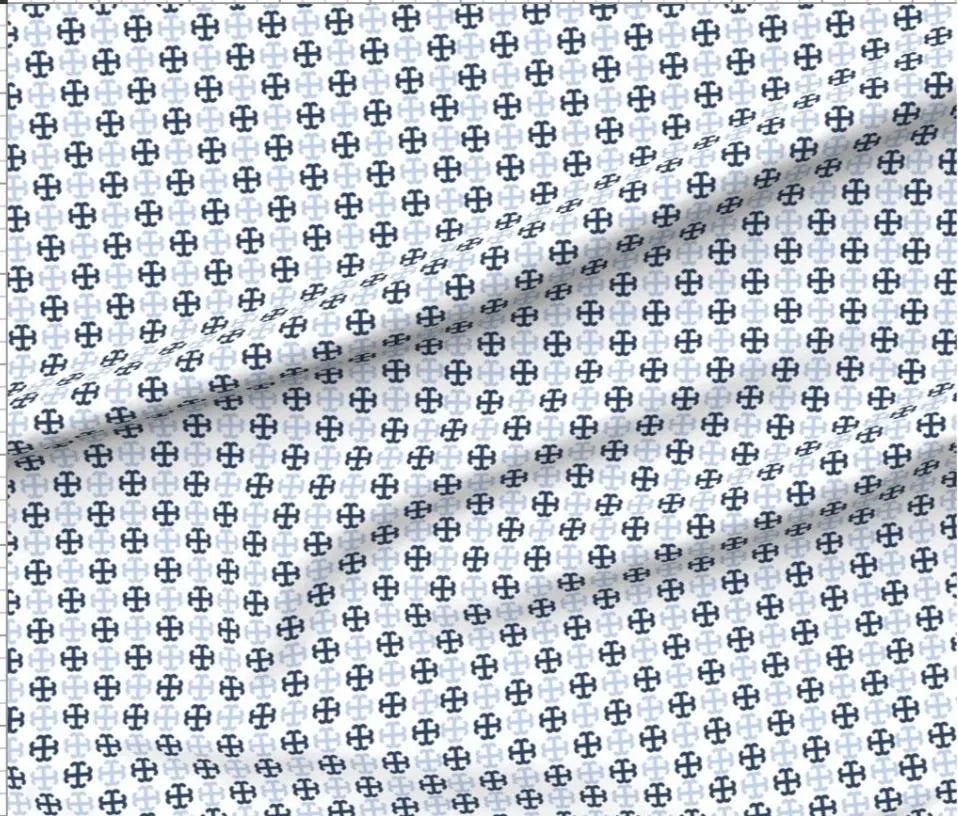 Saint Mary's College Custom Fabric | Cotton | Fleece | Better in Blue Co.