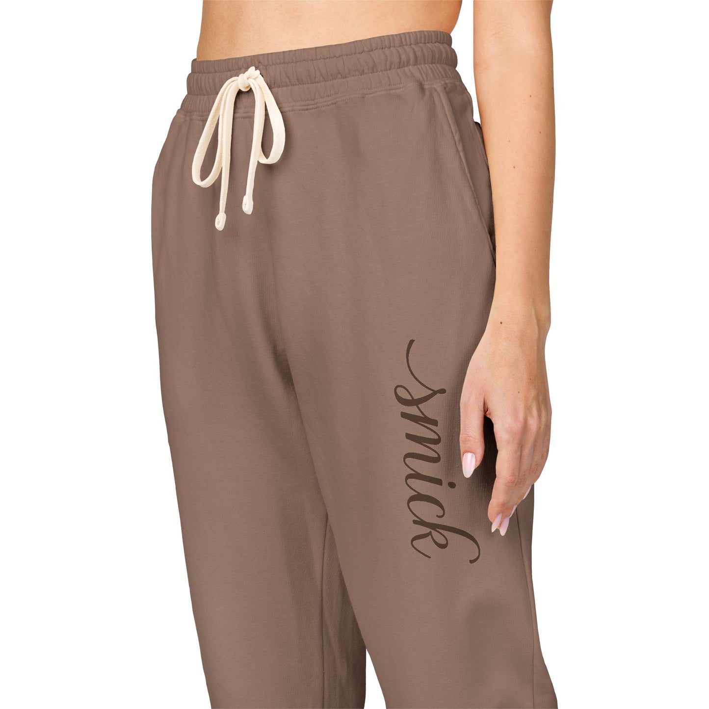 Saint Mary's College Script Smick Sweatpants | Espresso | Better in Blue Co.