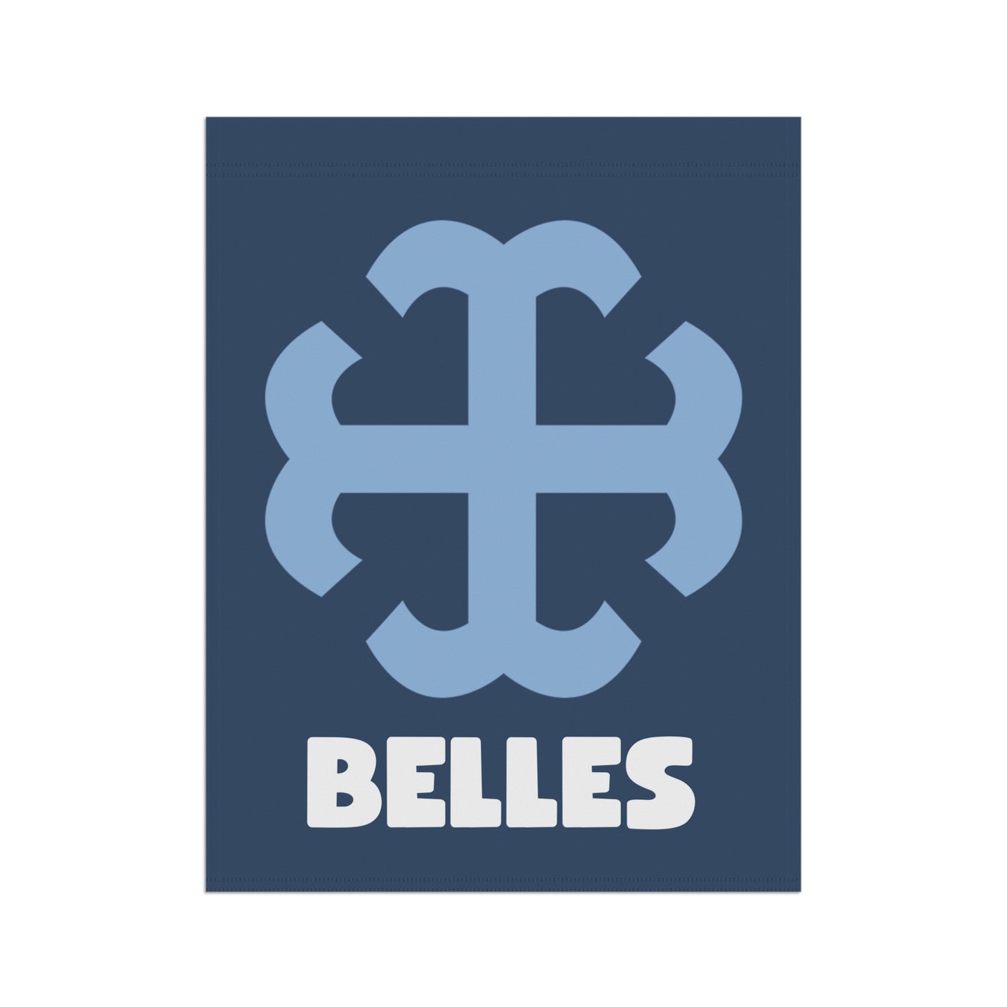 Saint Mary's College Navy/ Belles Blue Garden & House Banner | French Cross | Better in Blue Co.