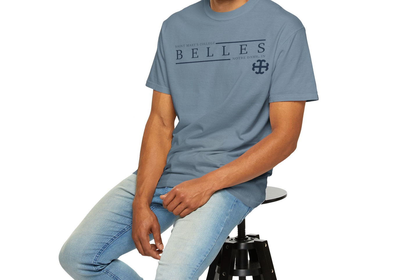 Saint Mary's College Belles Unisex T-Shirt | French Cross | Notre Dame, IN | Better in Blue Co.