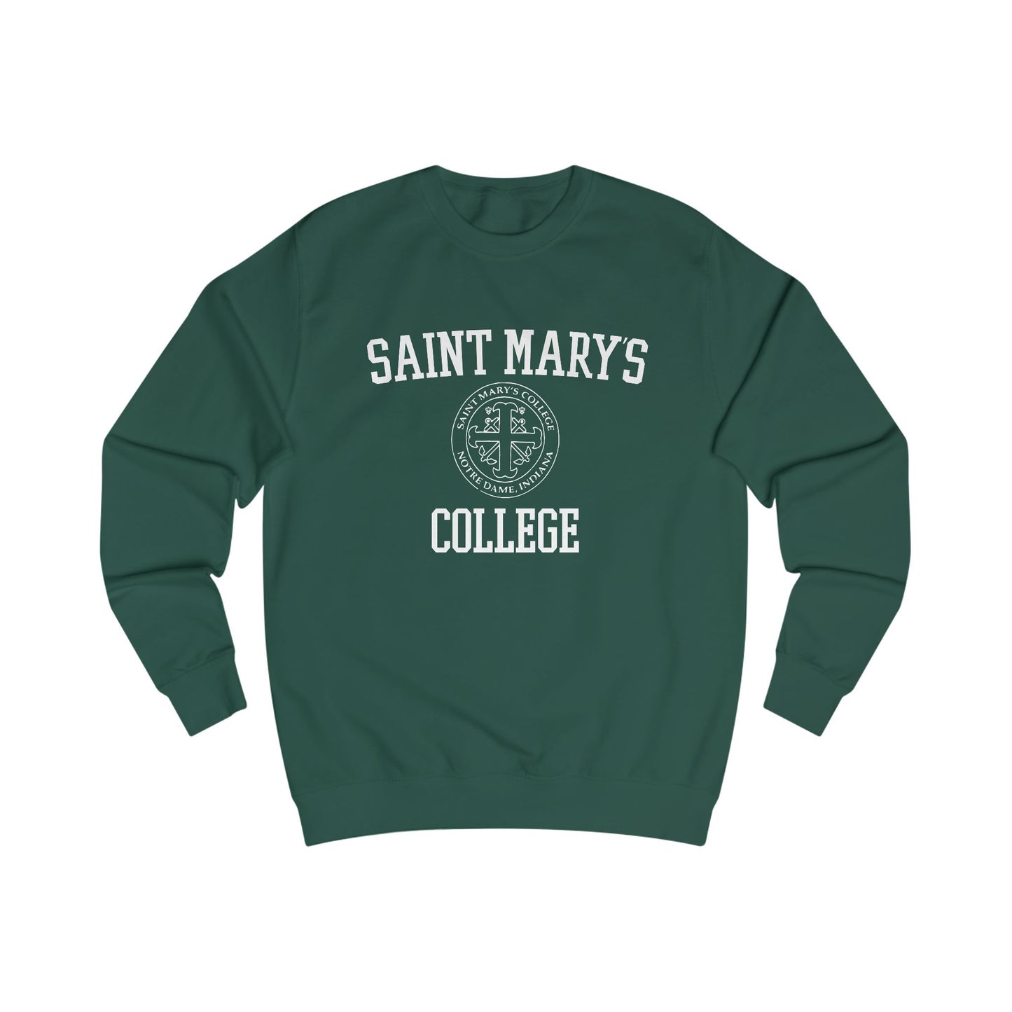 Saint Mary's College Alternative Seal Crewneck | Spes Unica | Better in Blue Co.