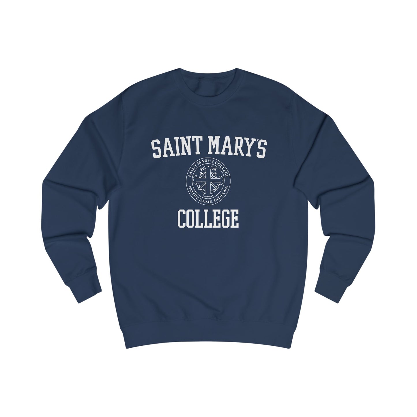 Saint Mary's College Alternative Seal Crewneck | Spes Unica | Better in Blue Co.