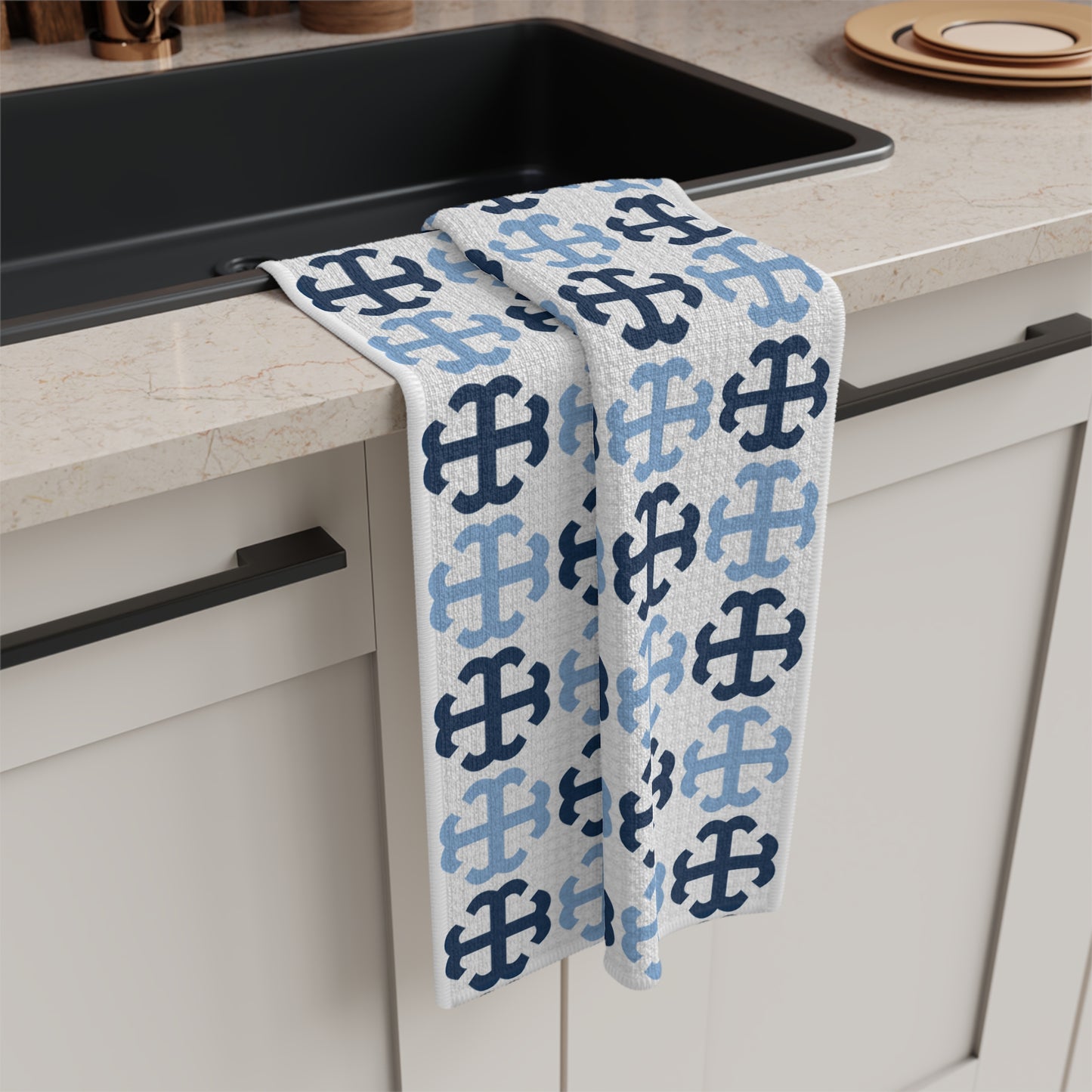 Saint Mary's College French Cross Microfiber Tea Towel | Smick | Better in Blue Co.