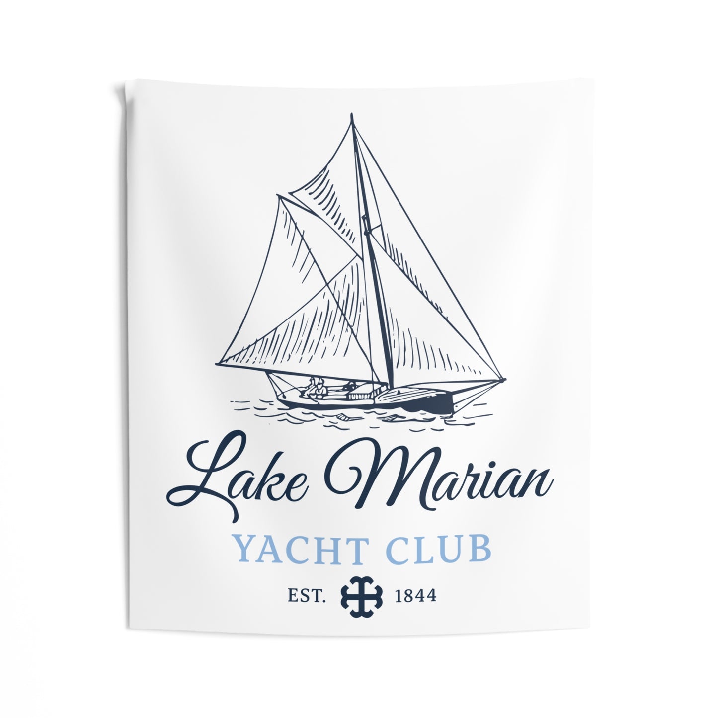 Saint Mary's College "Lake Marian Yacht Club" Tapestry | Smick City | Better in Blue Co.