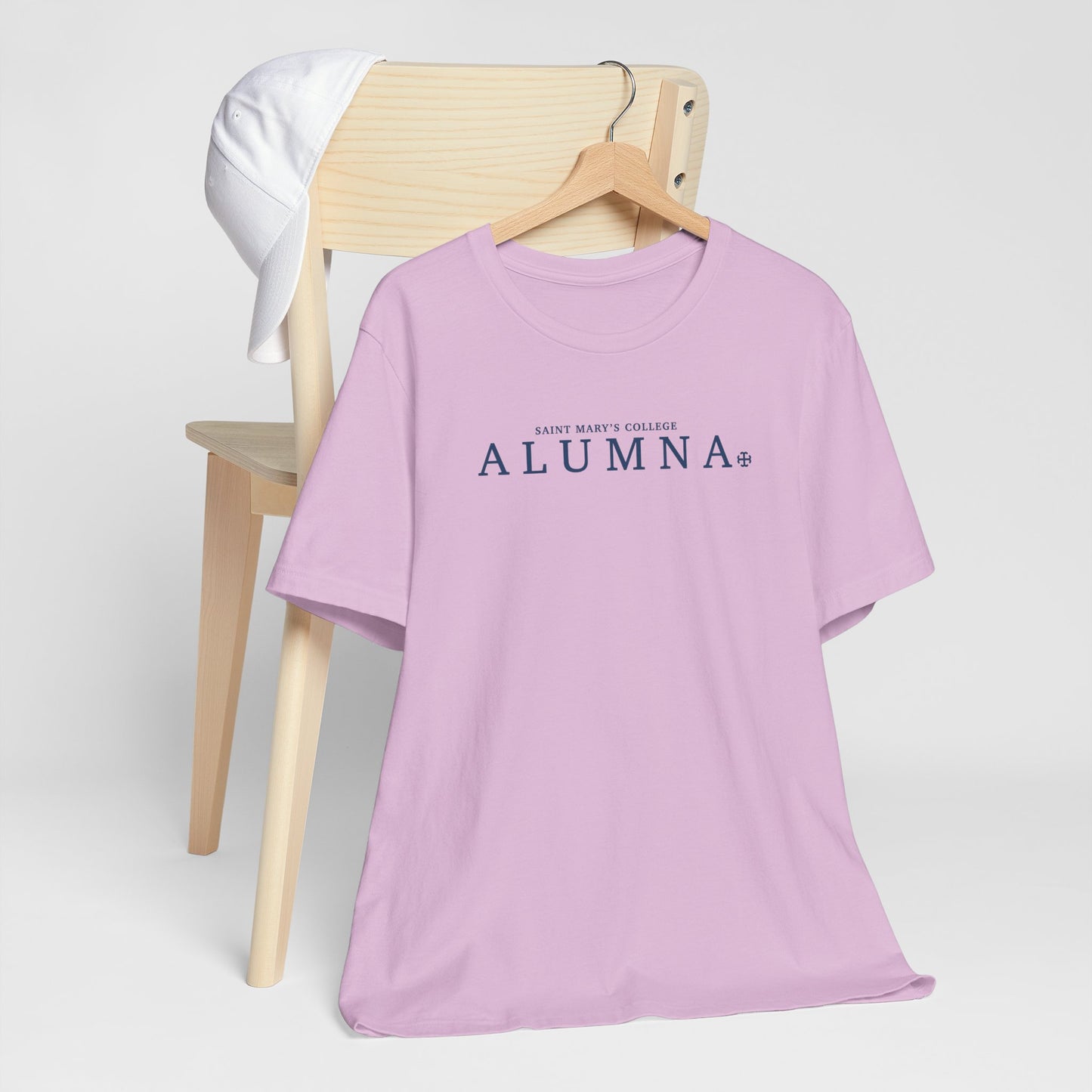 Saint Mary's College Alumna Tee | Belles | French Cross | Better in Blue Co.