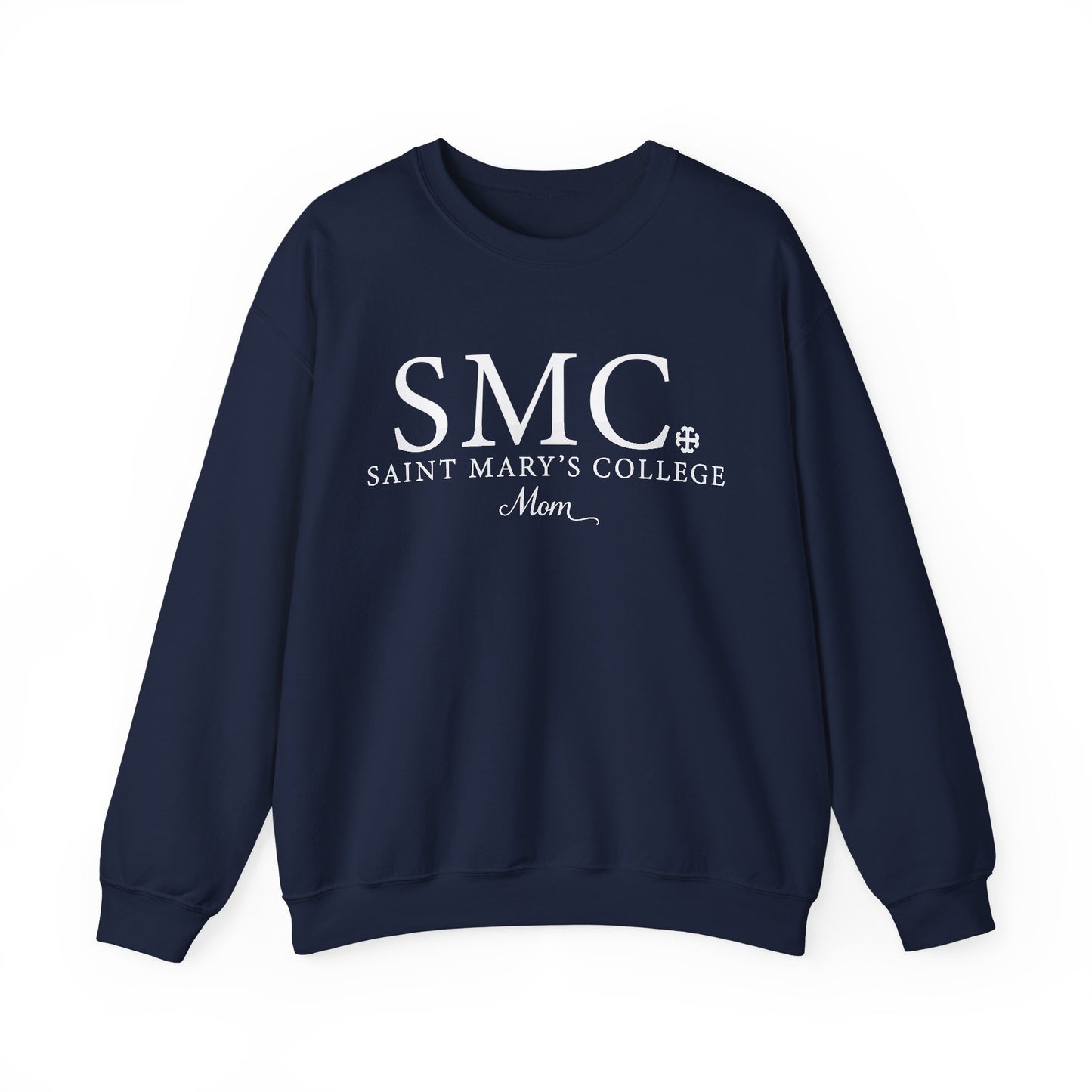 Saint Marys College "SMC Mom" Crewneck | 1844 | Belles | Notre Dame, IN | Better in Blue Co.