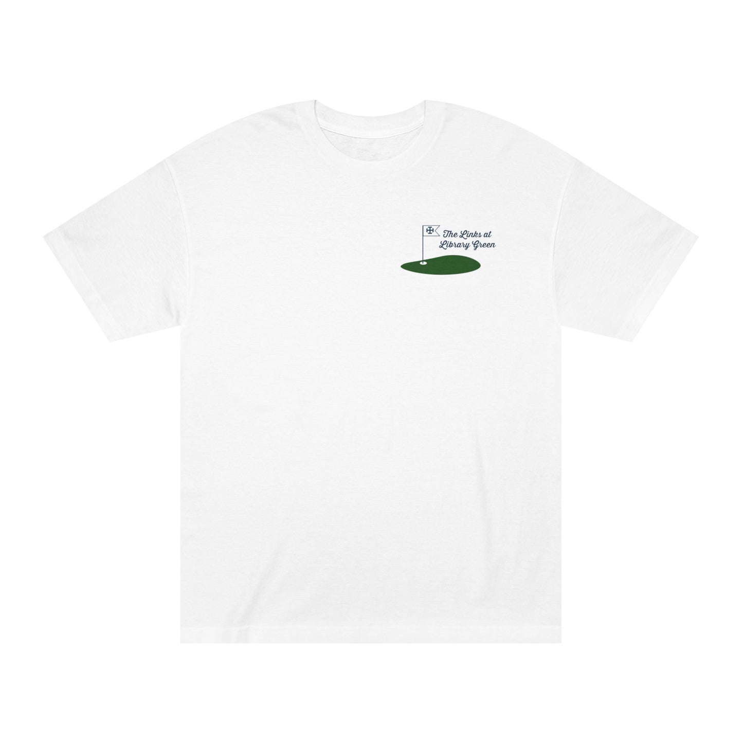Saint Mary's College "The Links at Library Green" Unisex Classic Tee | Better in Blue Co.