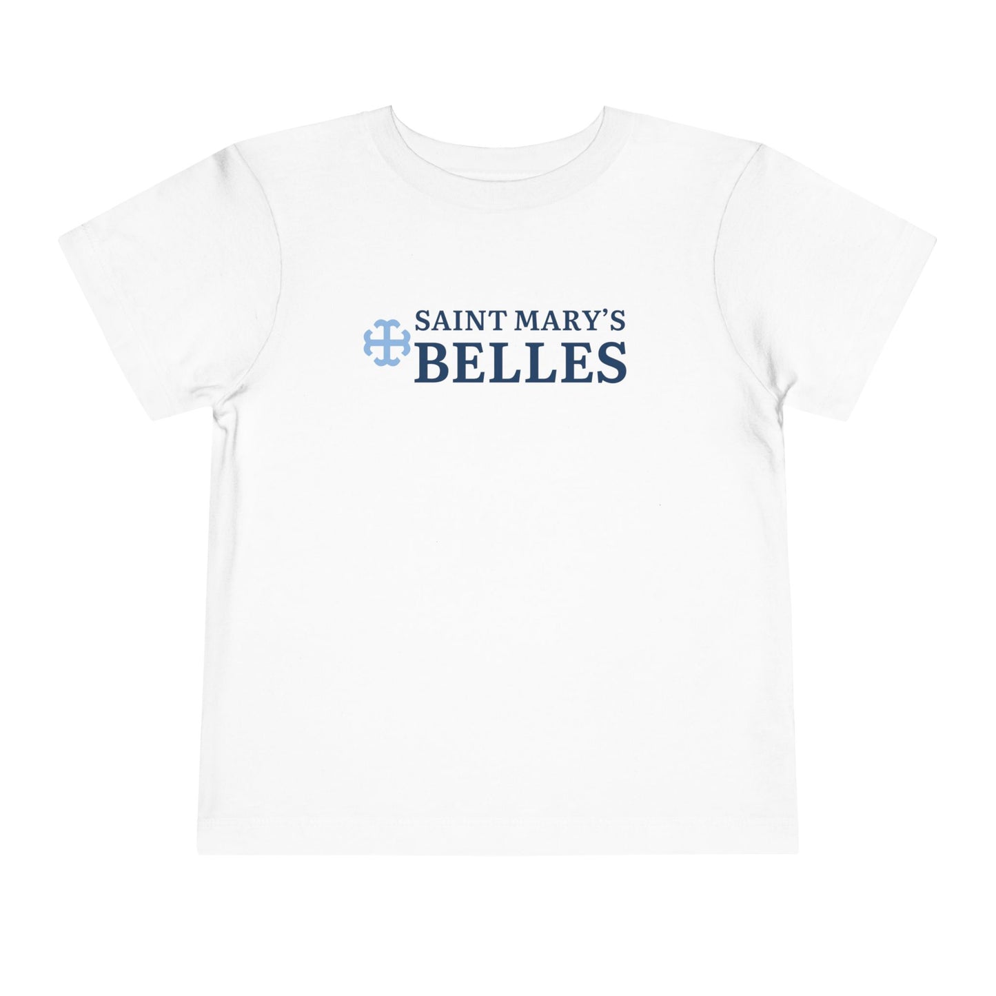 Matching Toddler Saint Mary's College Belles Short Sleeve Tee | French Cross | Smick | Notre Dame, IN