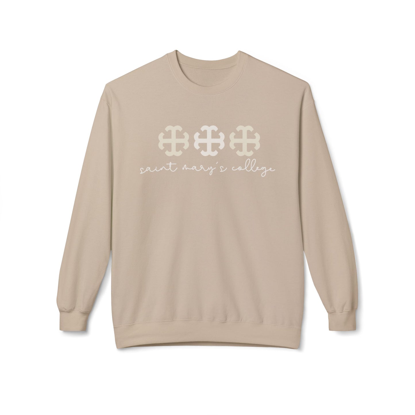 Saint Mary's College French Cross Crewneck | Belles | 1844 | Better in Blue Co.