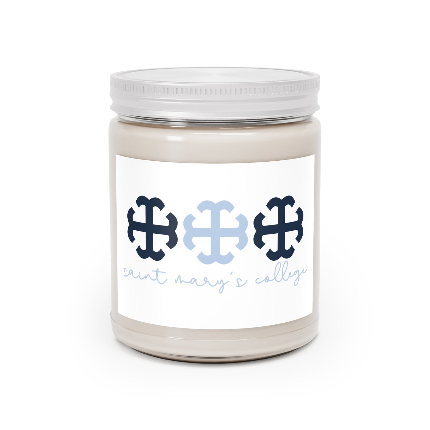 Saint Mary's College Candle No. 2 | Better in Blue Co. | French Cross | Belles Blue