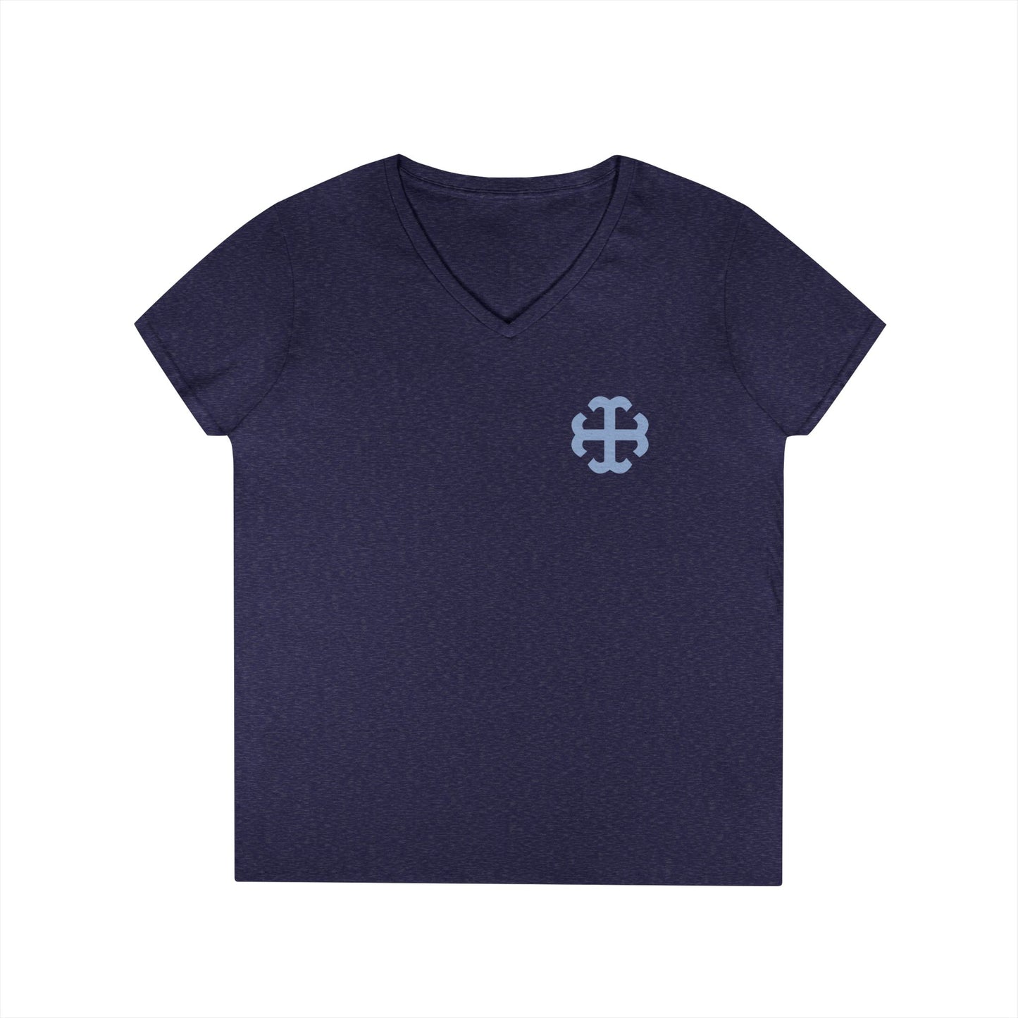 Saint Mary's College French Cross Ladies' V-Neck T-Shirt | Belles | Est. 1844 | Better in Blue Co.
