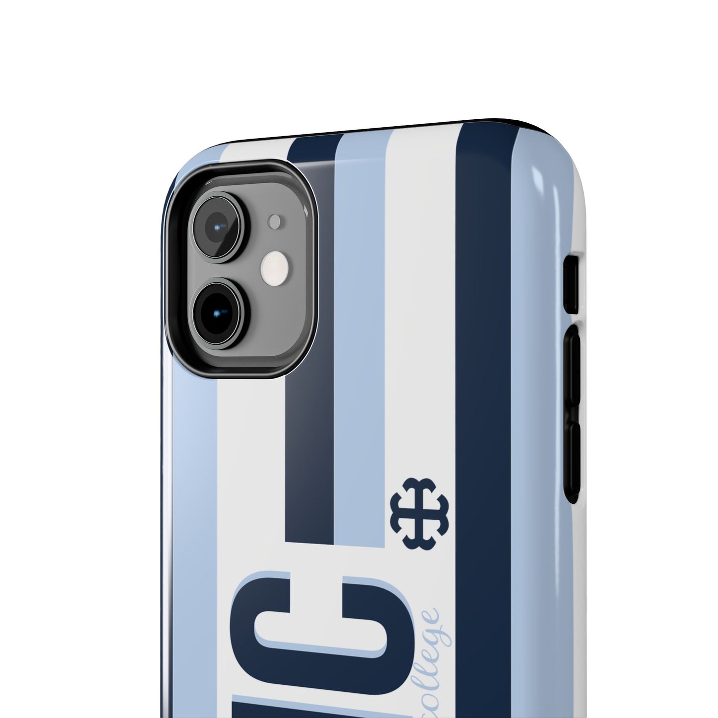 Saint Mary's College Phone Case SMC Navy/Belles Blue/White French Cross | Better in Blue Co.