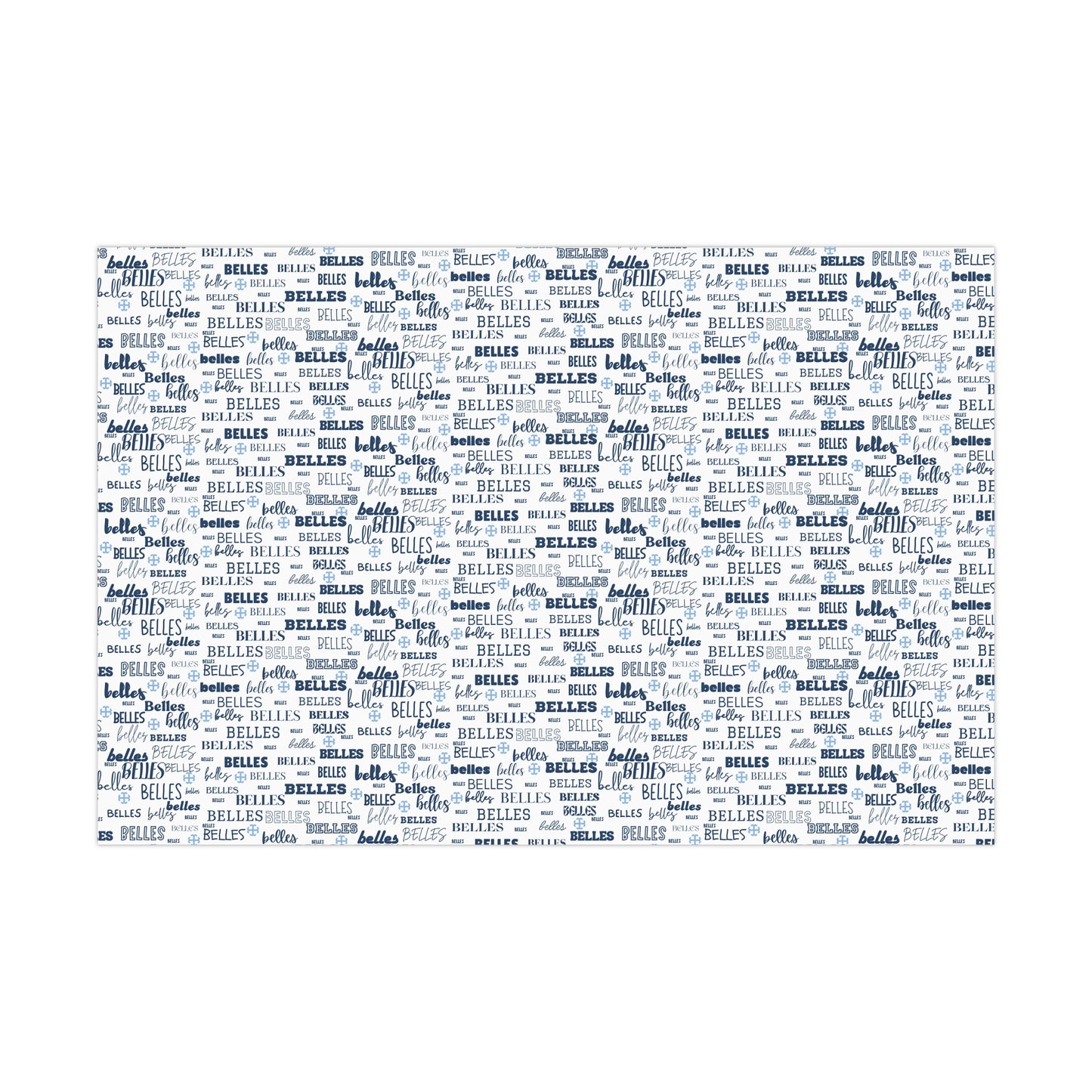 Saint Mary's College Belles Wrapping Paper | French Cross | Smick
