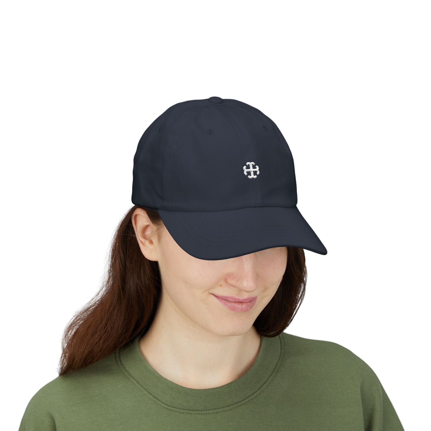 Saint Mary's College Embroidered "Petite" French Cross Classic Hat | Belles | Better in Blue Co.