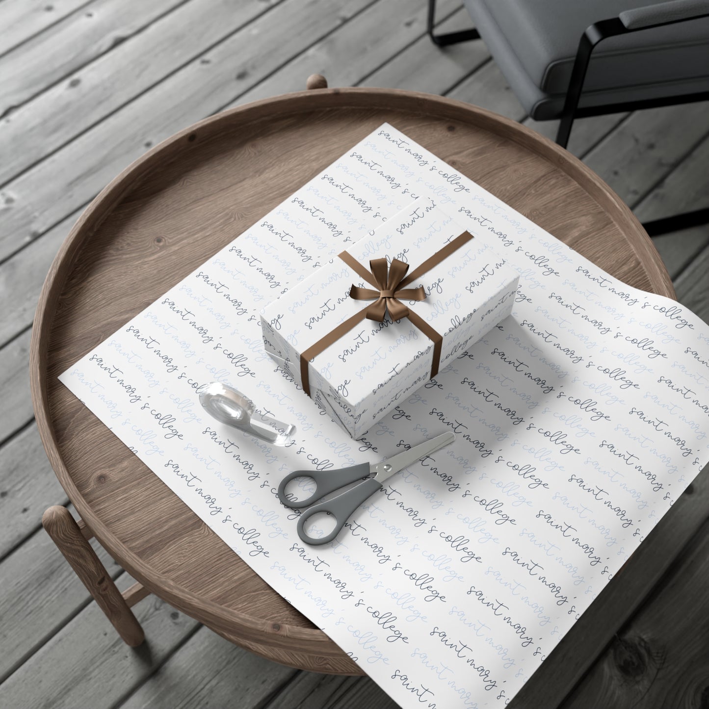 Saint Mary's College Wrapping Paper No. 4 | Better in Blue Co. |