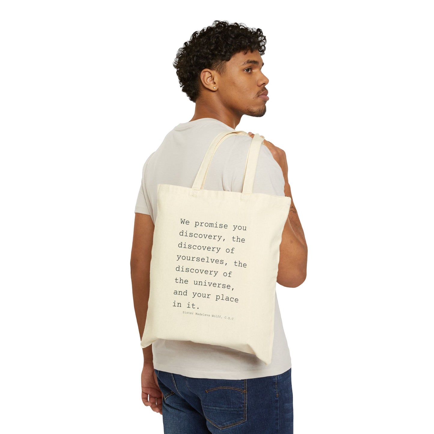 Saint Mary's College Tote Bag | Sister Madeleva | French Cross | Belles |