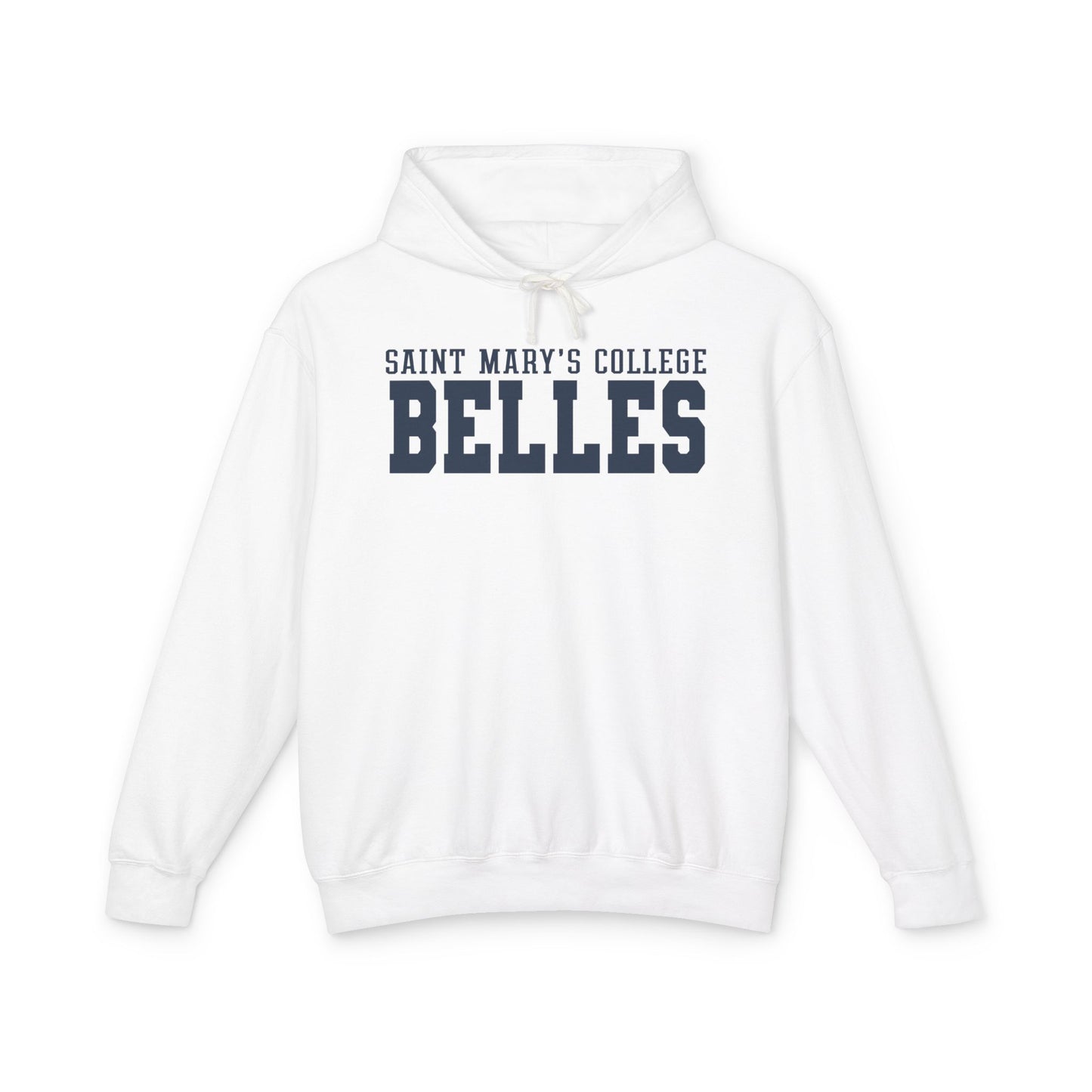Saint Mary's College Belles Comfort Colors Hoodie | Smick | Notre Dame, IN | Better in Blue Co.