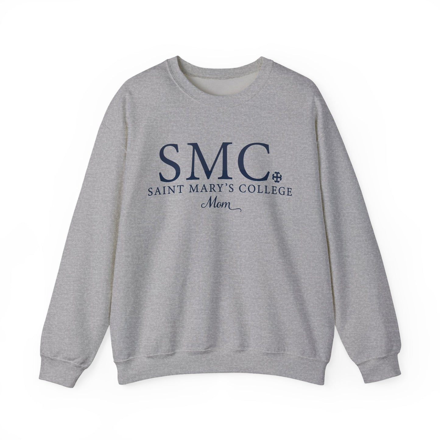 Saint Marys College "SMC Mom" Crewneck | 1844 | Belles | Notre Dame, IN | Better in Blue Co.
