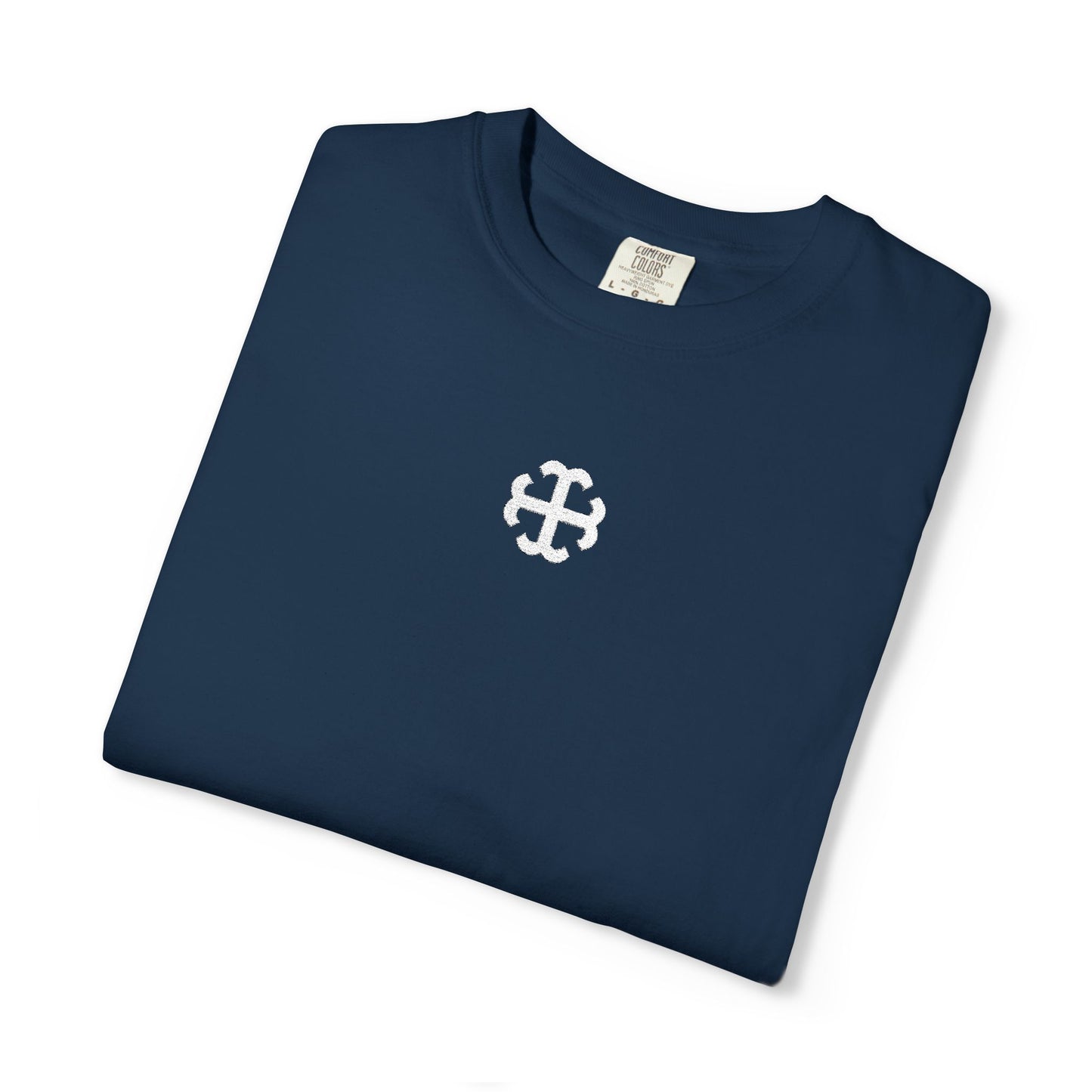 Saint Mary's College Embroidered French Cross Tee | Belles | 1844 | Better in Blue Co.