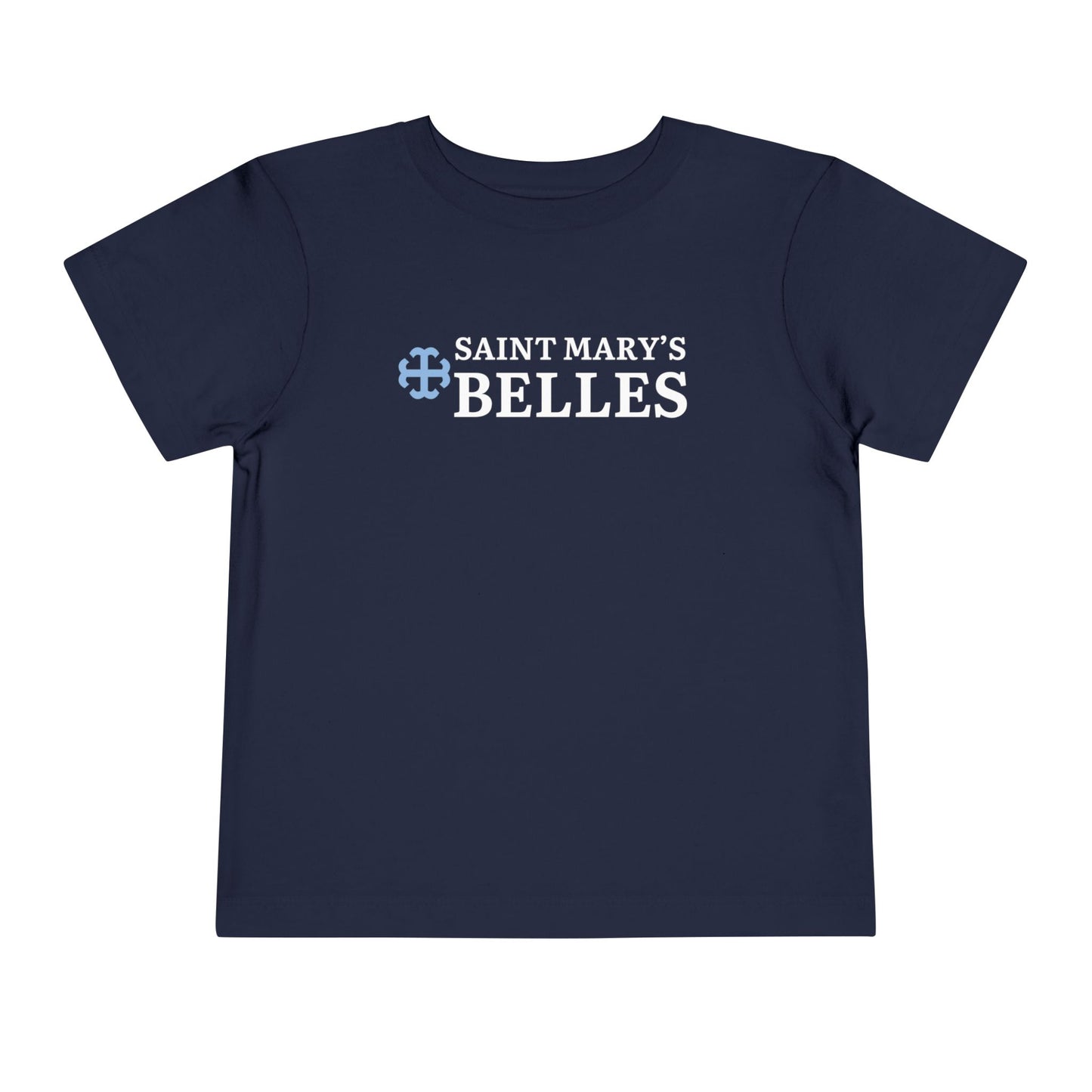 Matching Toddler Saint Mary's College Belles Short Sleeve Tee | French Cross | Smick | Notre Dame, IN