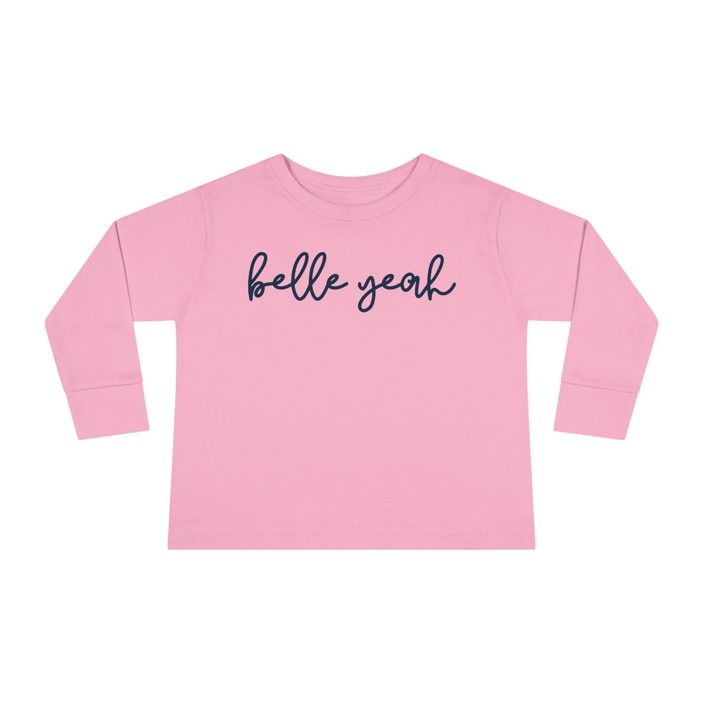 Toddler Saint Mary's College Belle Yeah Long Sleeve Tee | Better in Blue Co.