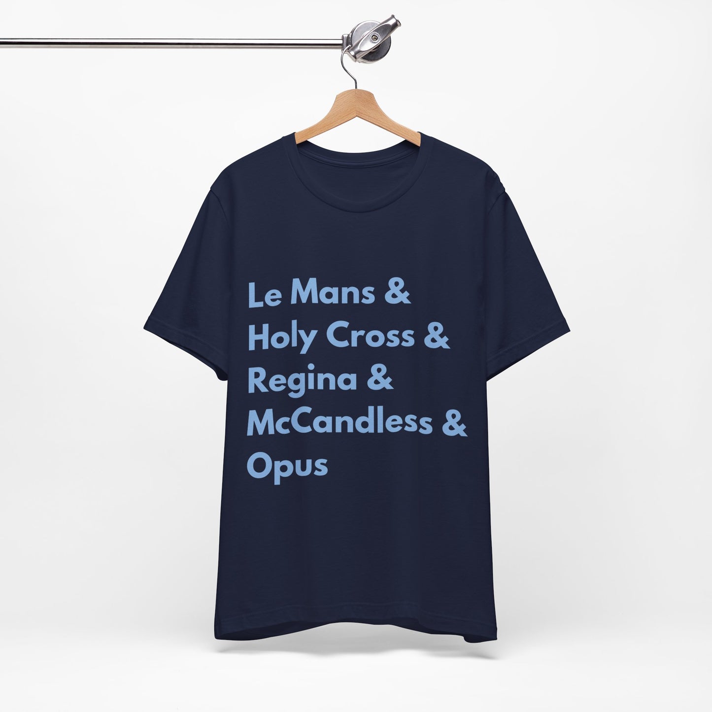 Saint Mary's College Favorite Residence Halls T-Shirt | Belles Blue | Le Mans | Smick | Better in Blue Co.