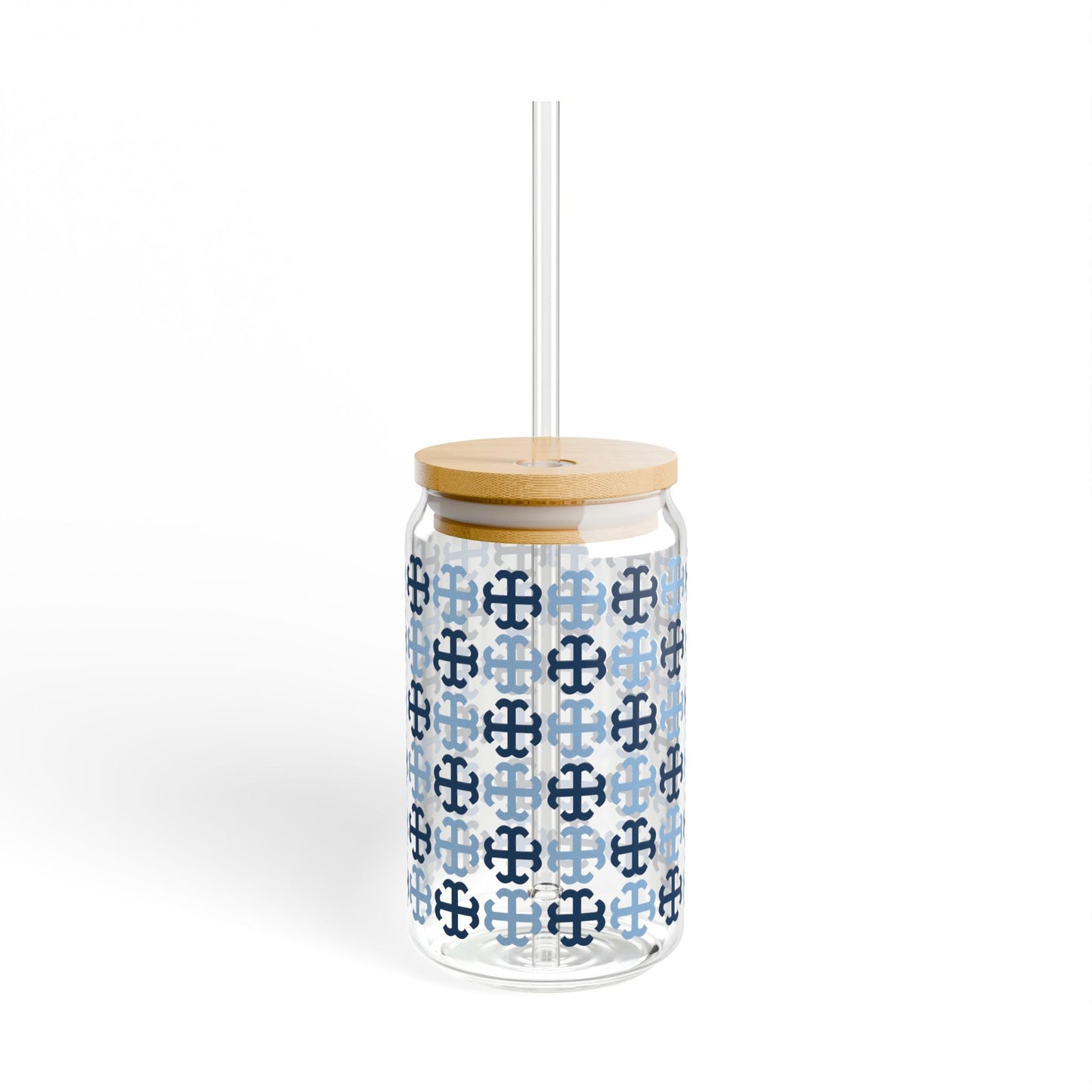 Saint Mary's College French Cross Glass with Straw | Smick | Belles |