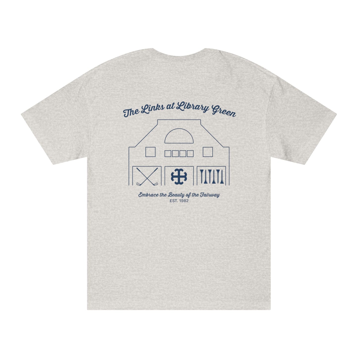 Saint Mary's College "The Links at Library Green" Unisex Classic Tee | Better in Blue Co.