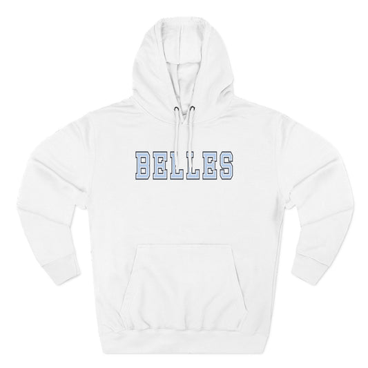 Saint Mary's College "BELLES" Fleece Hoodie | Navy Blue | Belles Blue | Better in Blue Co.