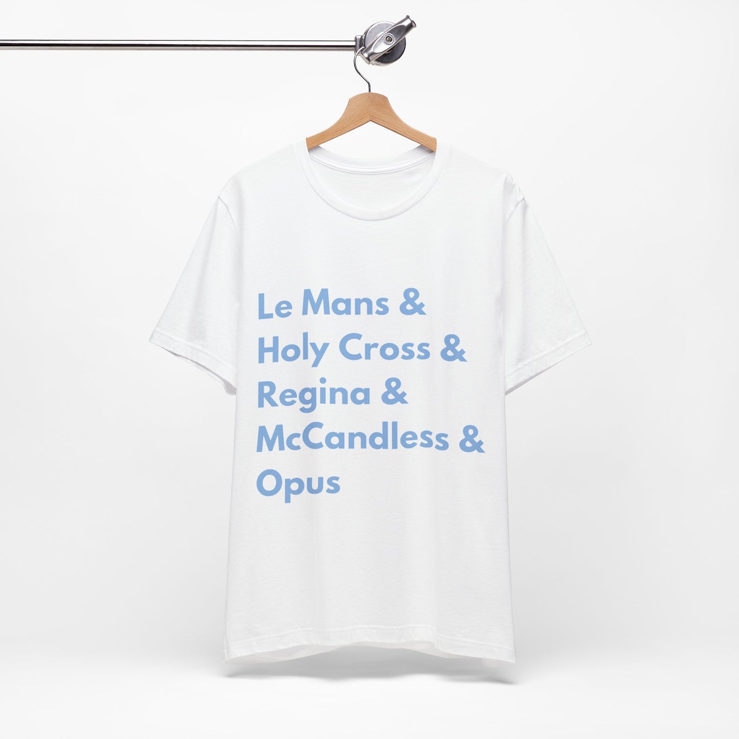 Saint Mary's College Favorite Residence Halls T-Shirt | Belles Blue | Le Mans | Smick | Better in Blue Co.