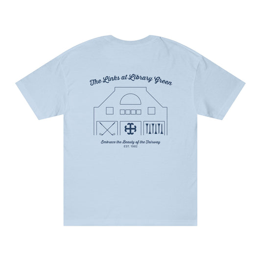 Saint Mary's College "The Links at Library Green" Unisex Classic Tee | Better in Blue Co.
