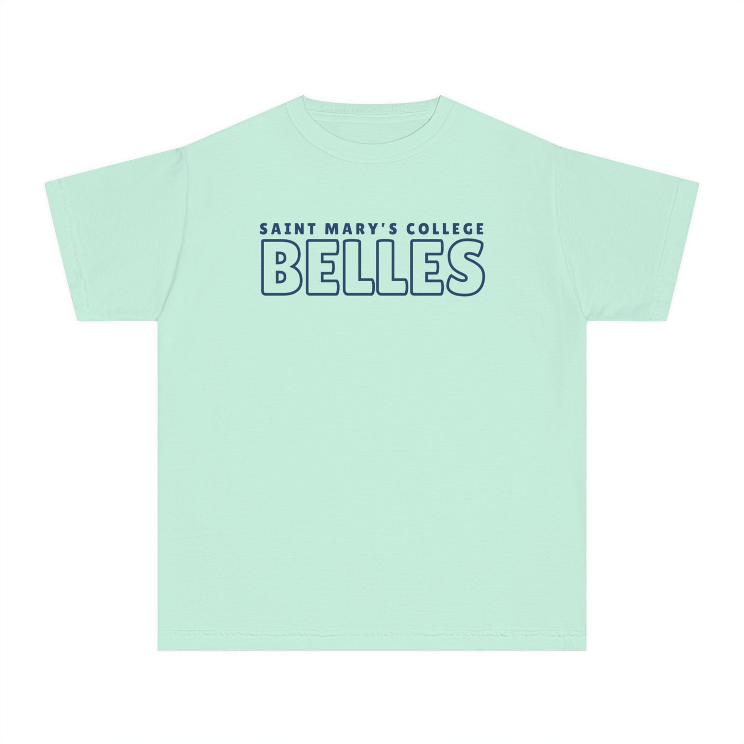 Youth Saint Mary's College Belles No.2 Midweight Tee | Better in Blue Co.