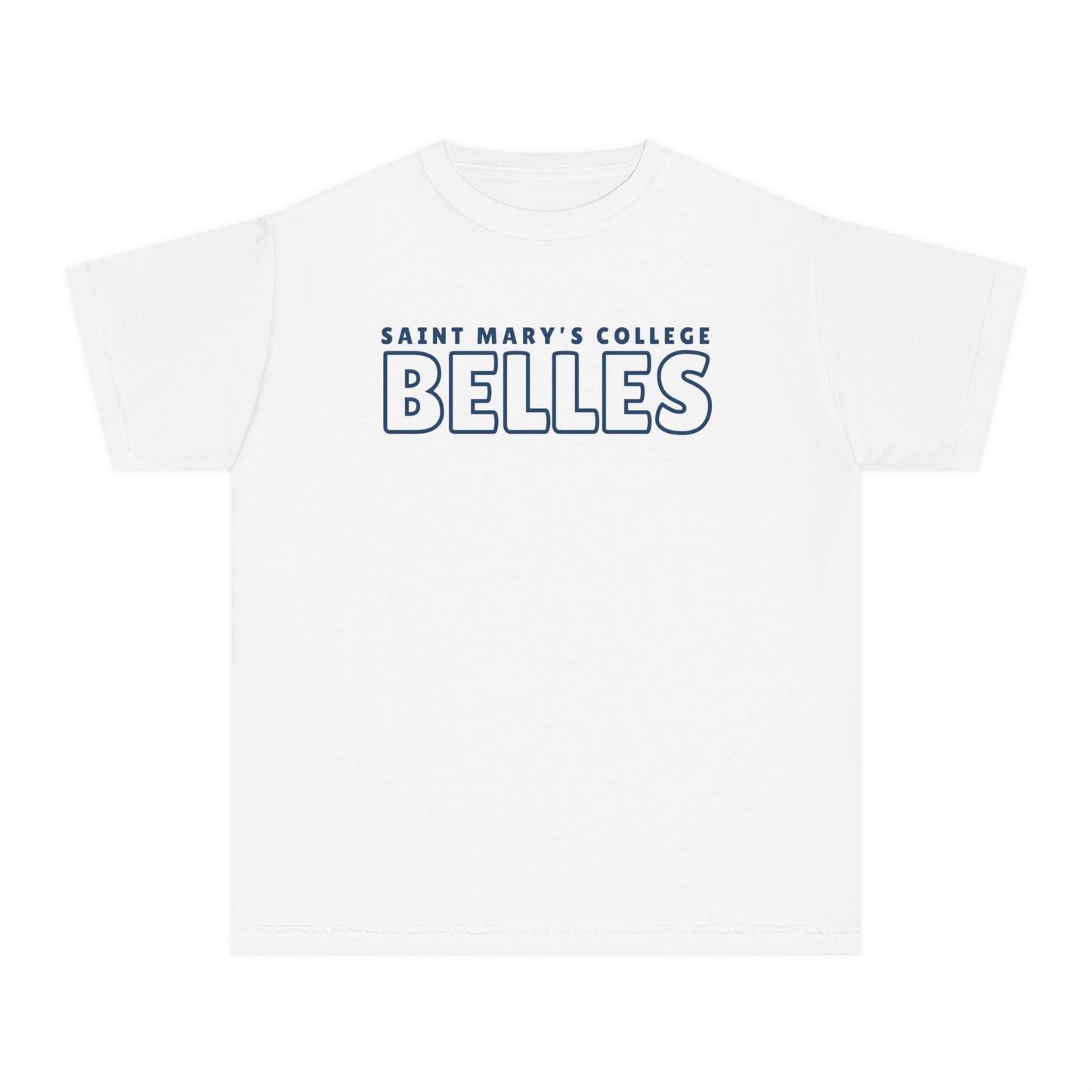 Youth Saint Mary's College Belles No.2 Midweight Tee | Better in Blue Co.