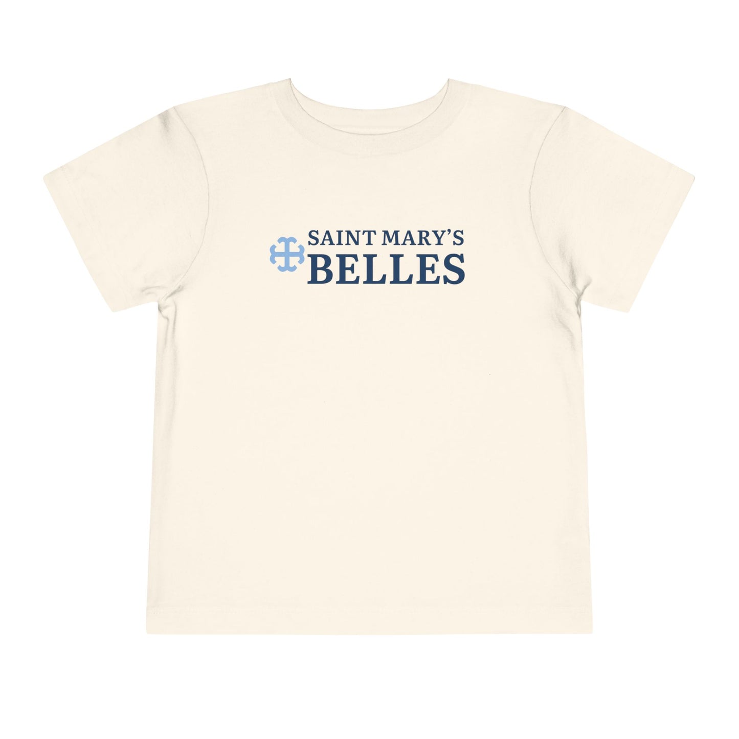 Matching Toddler Saint Mary's College Belles Short Sleeve Tee | French Cross | Smick | Notre Dame, IN