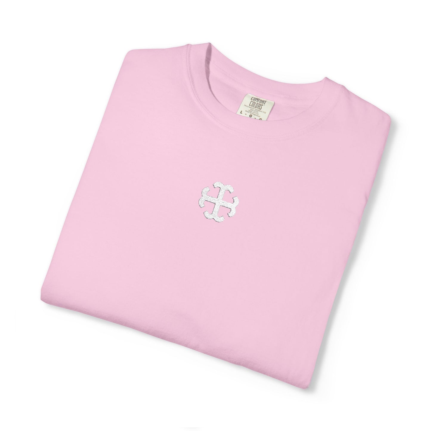Saint Mary's College Embroidered French Cross Tee | Belles | 1844 | Better in Blue Co.