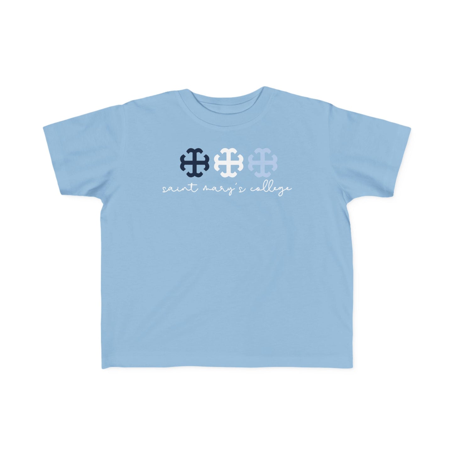 Toddler Saint Marys College French Cross Tee | Belles | Smick | Better in Blue Co.