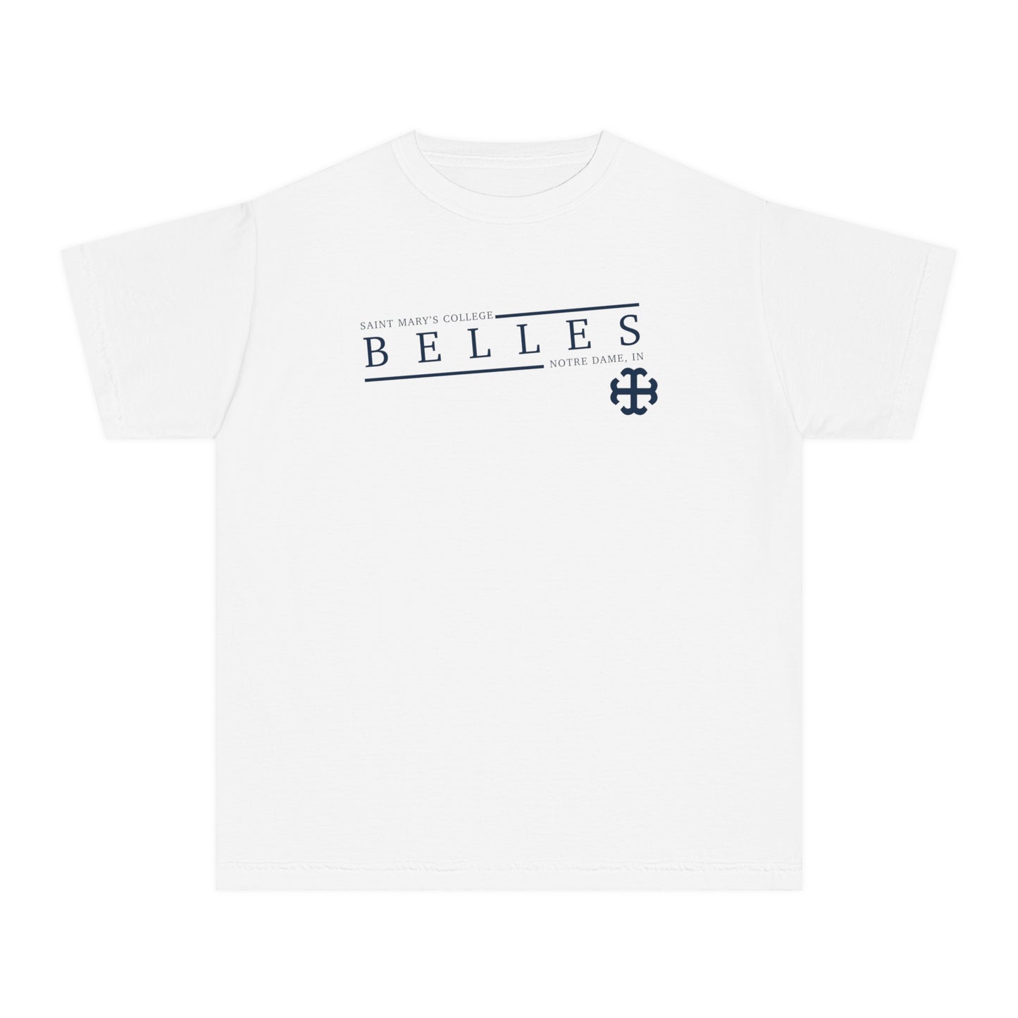 Youth Saint Mary's College Belles Tee | Better in Blue Co.